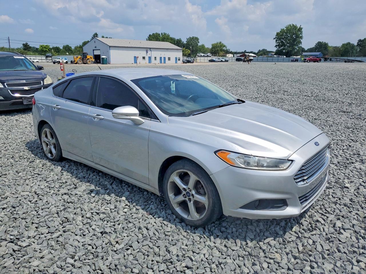 2013 Ford Fusion Se Silver vin: 3FA6P0HR0DR320794