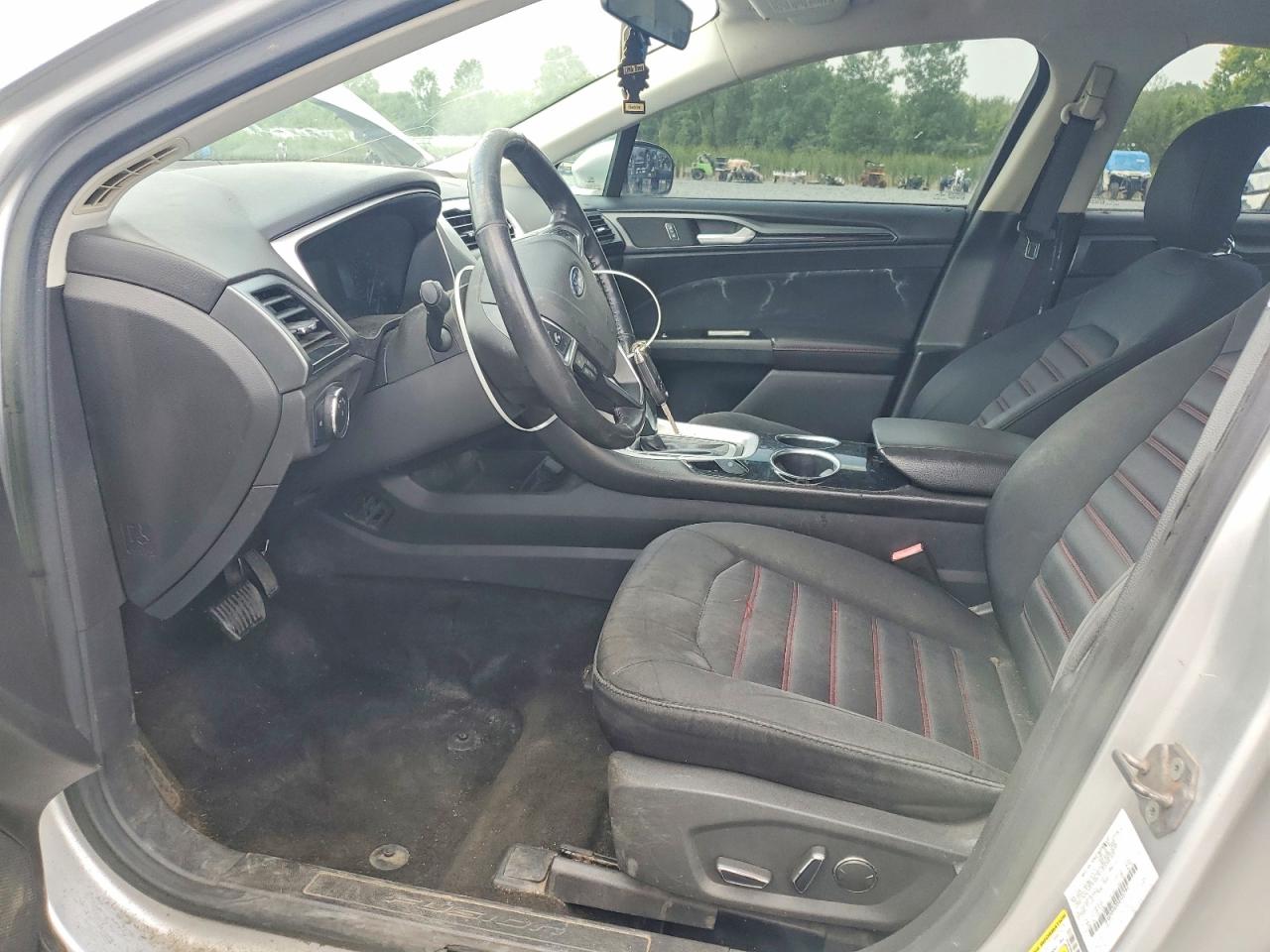 2013 Ford Fusion Se Silver vin: 3FA6P0HR0DR320794