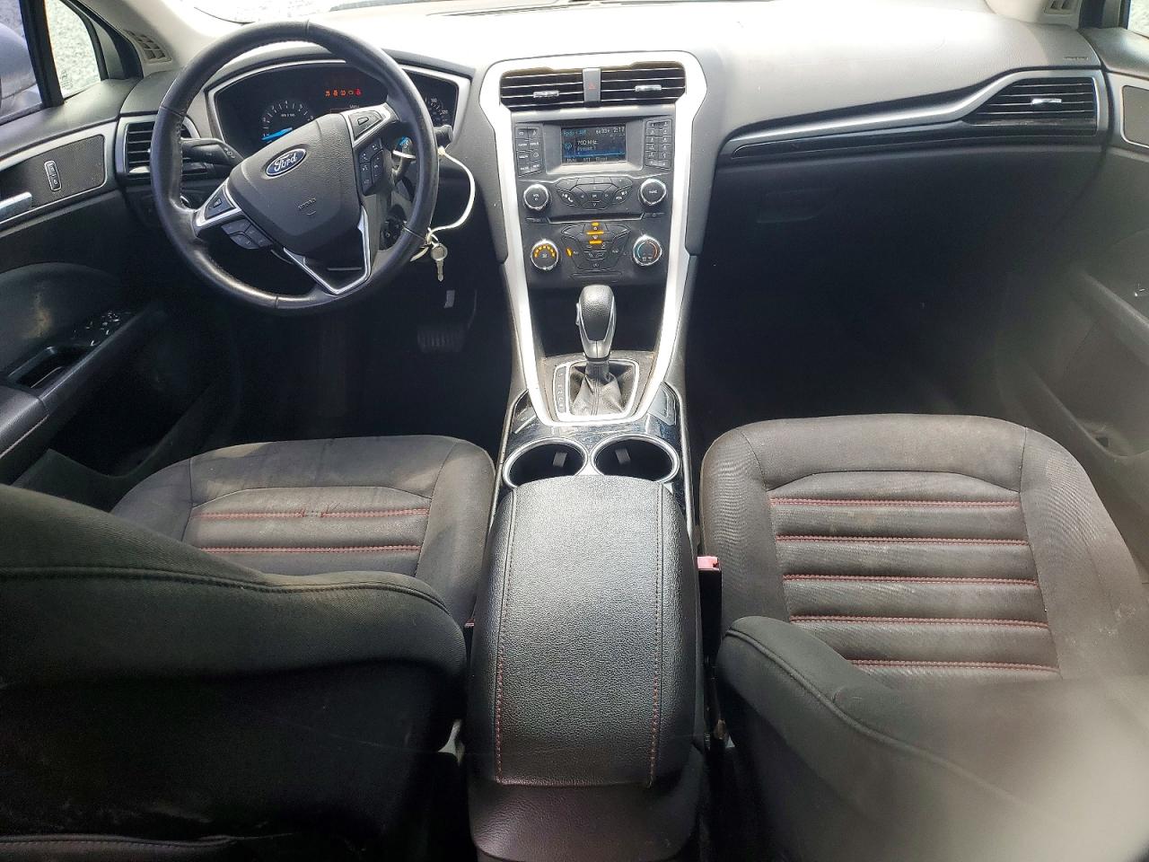 2013 Ford Fusion Se Silver vin: 3FA6P0HR0DR320794
