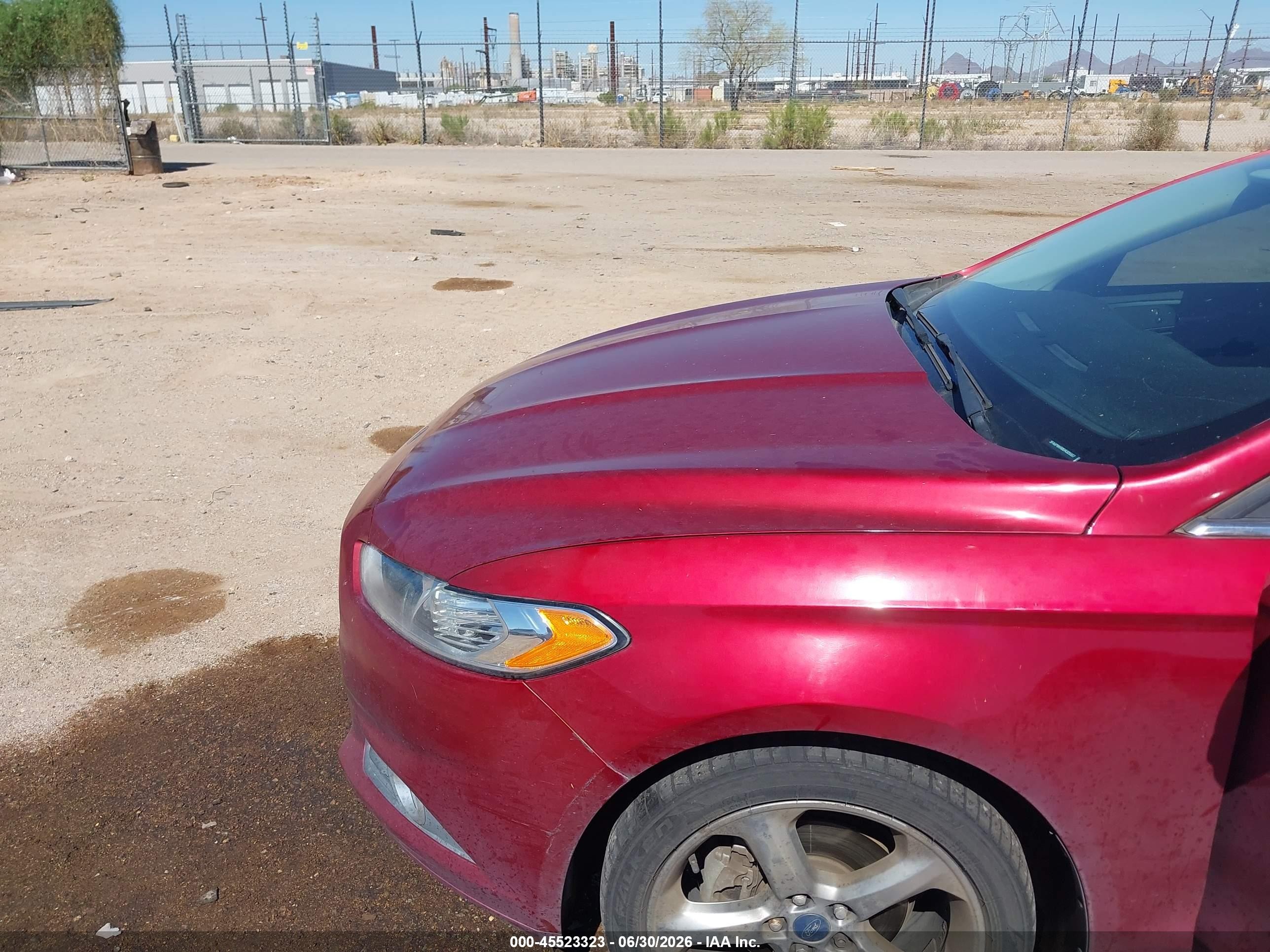 2013 Ford Fusion Se Red vin: 3FA6P0HR0DR325557