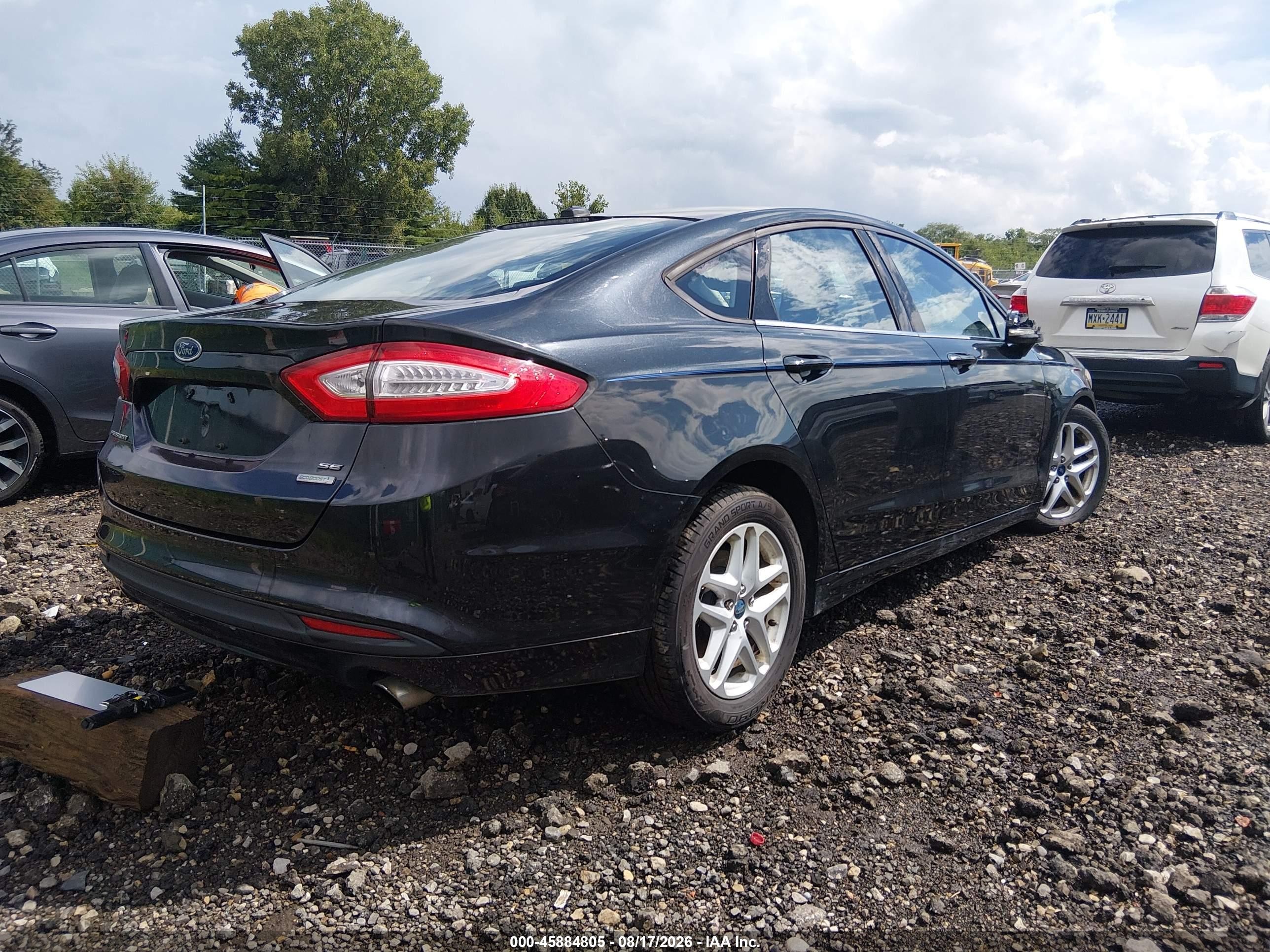 2013 Ford Fusion Se Black vin: 3FA6P0HR0DR377187