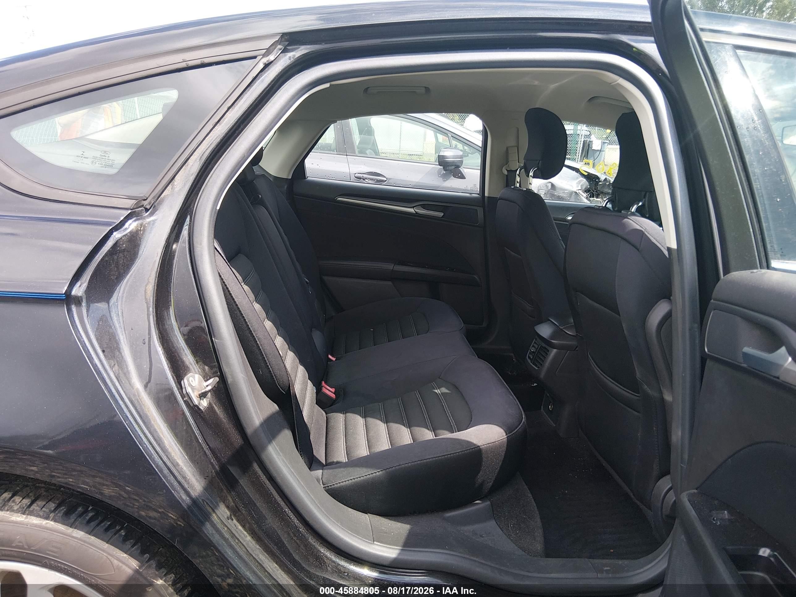 2013 Ford Fusion Se Black vin: 3FA6P0HR0DR377187