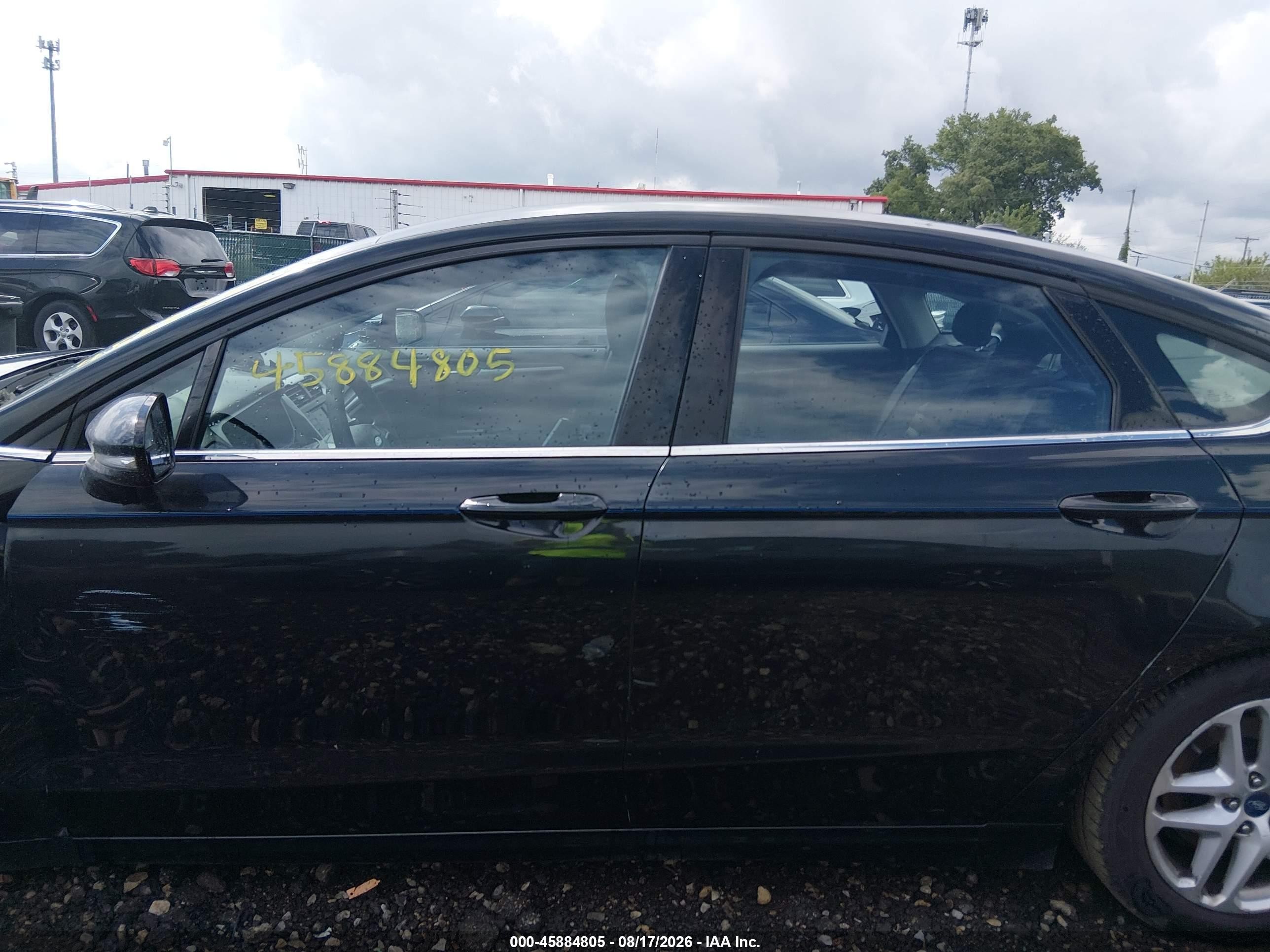 2013 Ford Fusion Se Black vin: 3FA6P0HR0DR377187