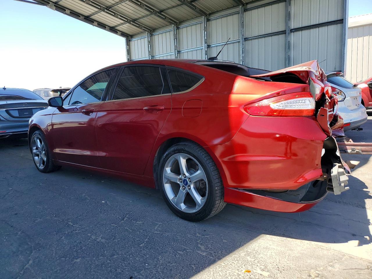 2013 Ford Fusion Se Red vin: 3FA6P0HR0DR389436