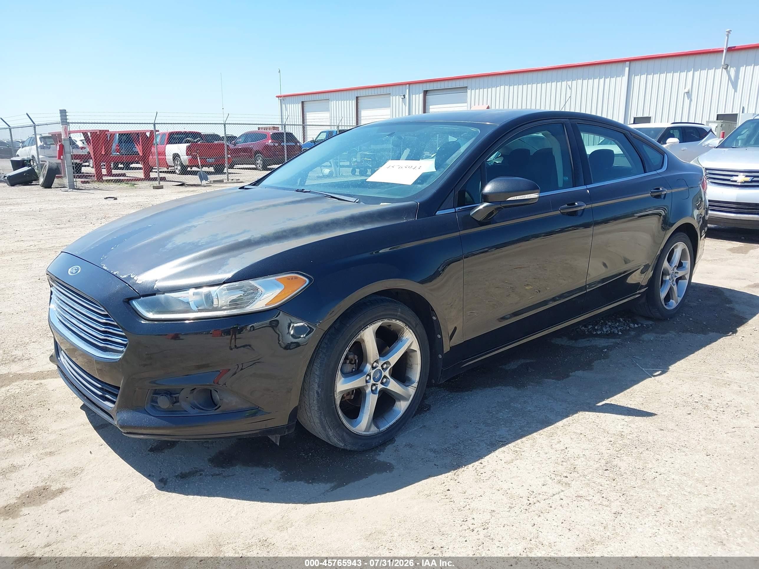 2013 Ford Fusion Se Черный vin: 3FA6P0HR1DR101729
