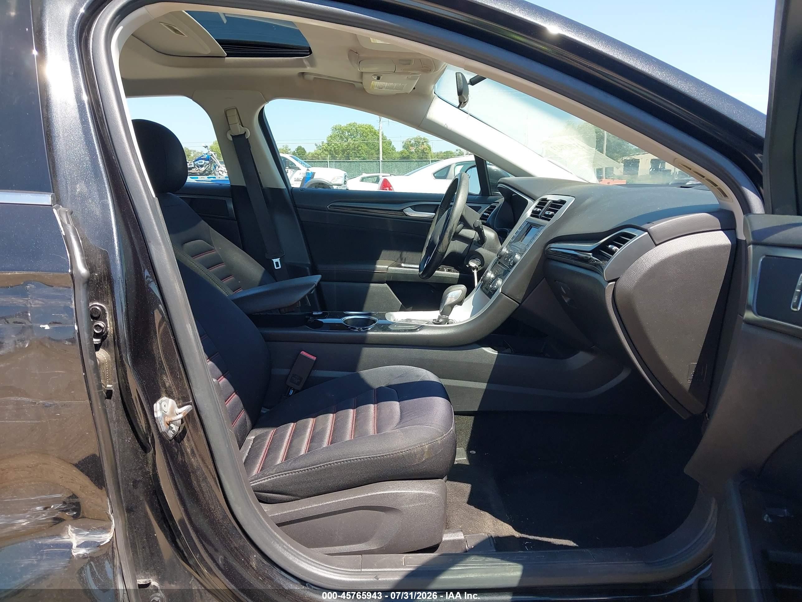 2013 Ford Fusion Se Черный vin: 3FA6P0HR1DR101729