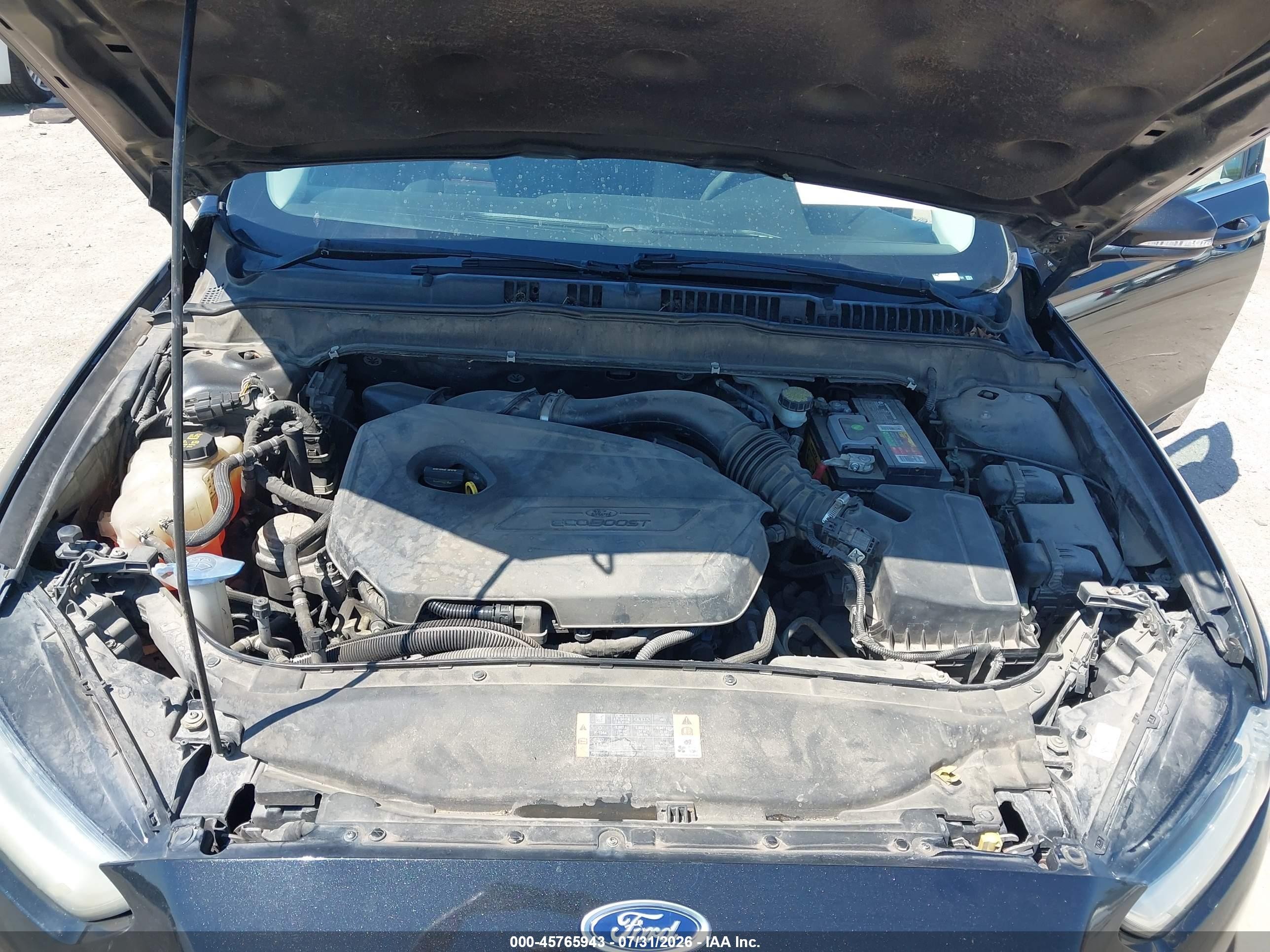 2013 Ford Fusion Se Черный vin: 3FA6P0HR1DR101729