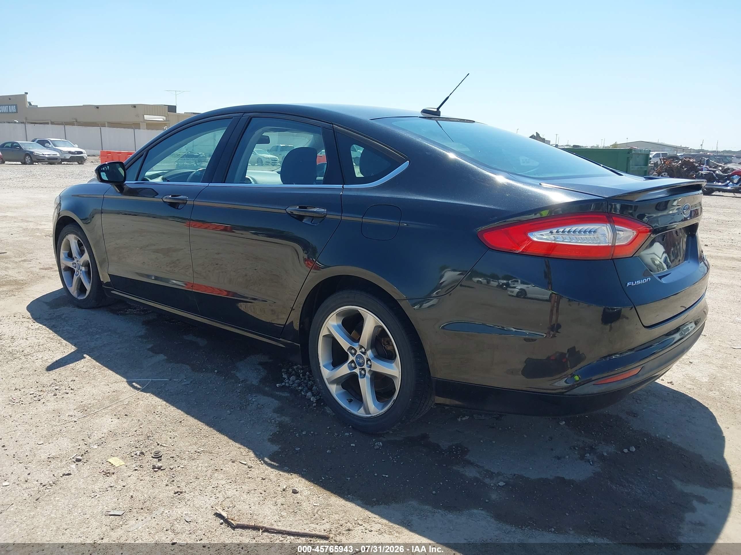 2013 Ford Fusion Se Черный vin: 3FA6P0HR1DR101729