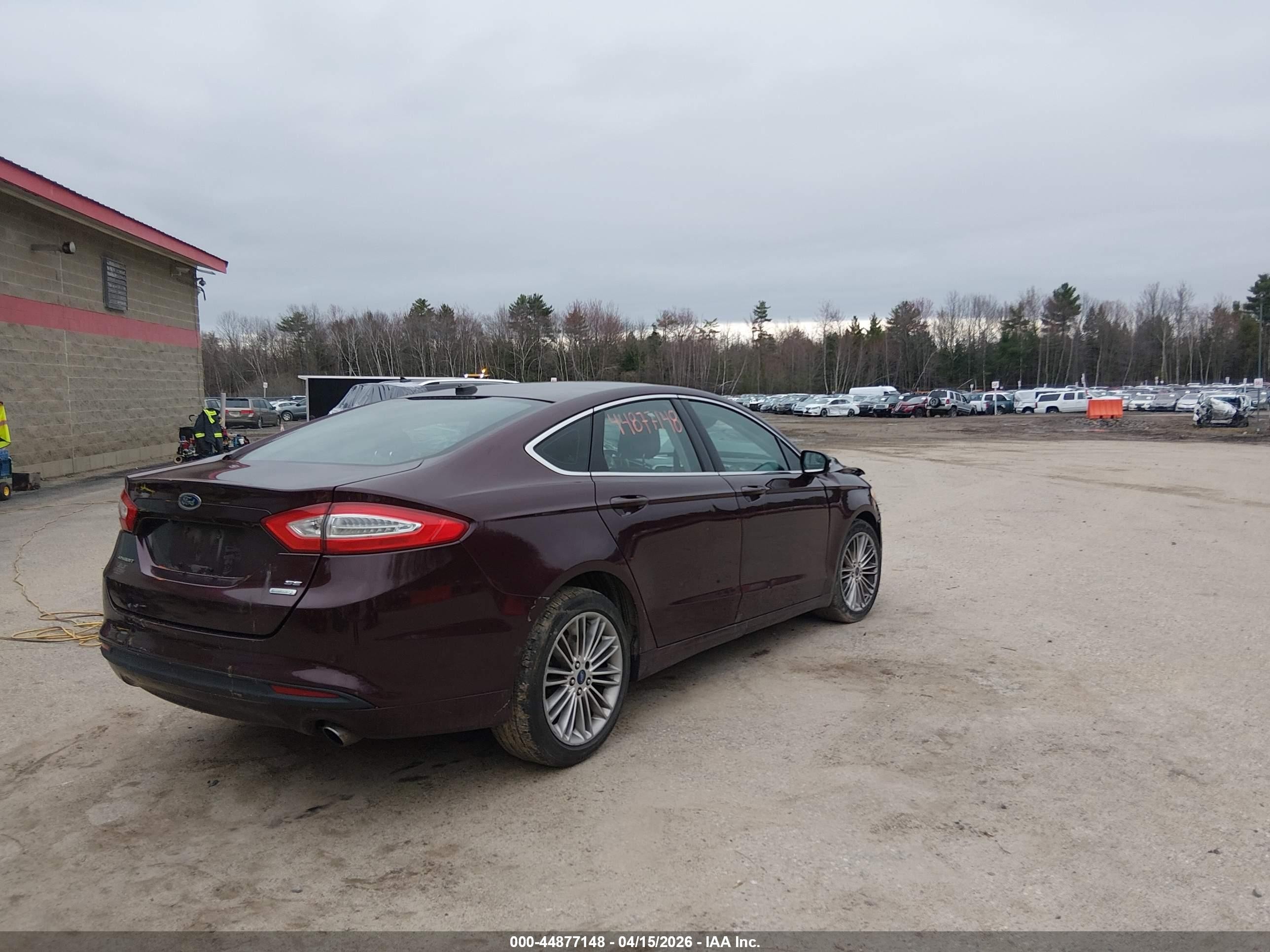 2013 Ford Fusion Se Red vin: 3FA6P0HR1DR111516