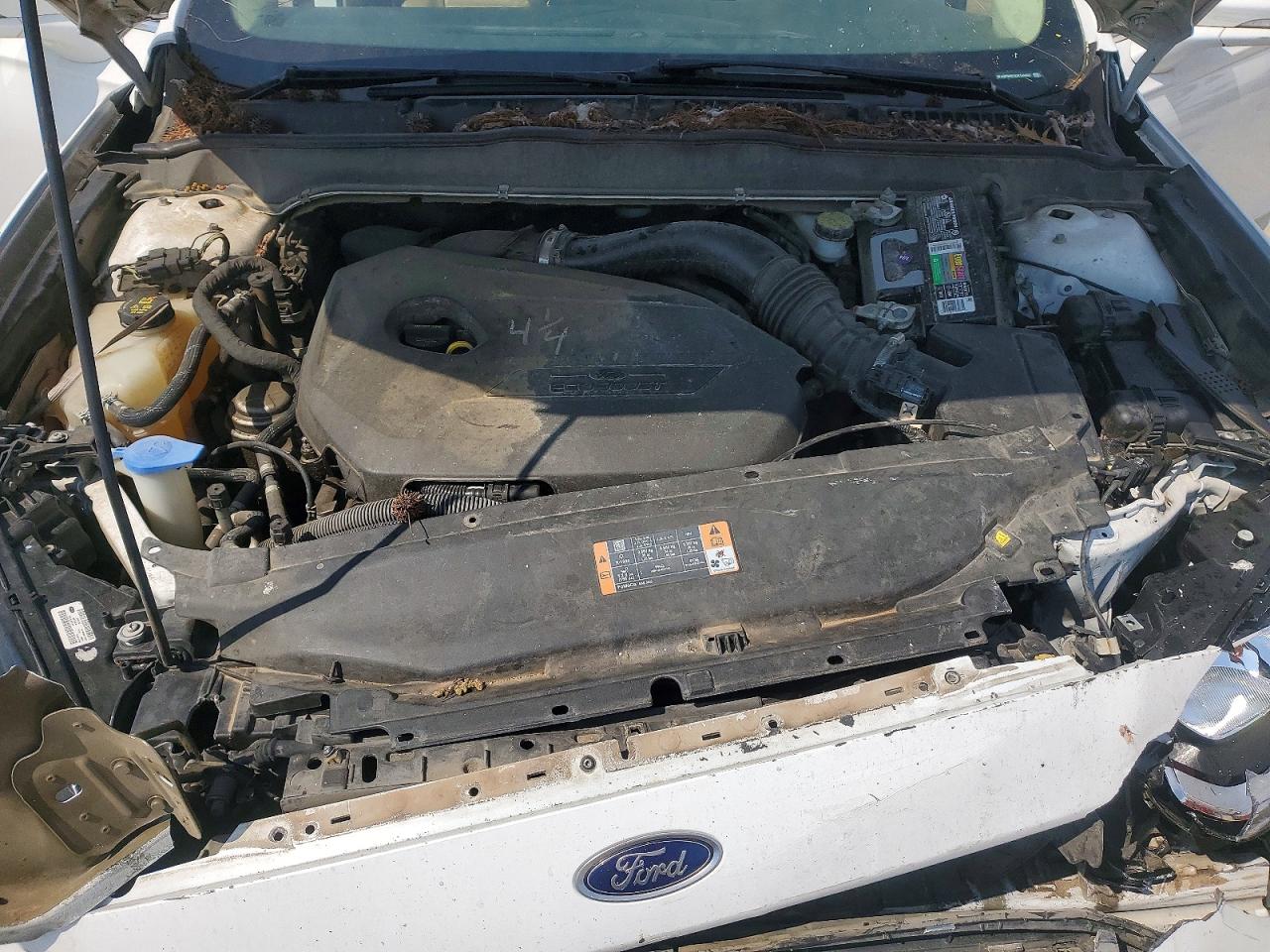 2013 Ford Fusion Se White vin: 3FA6P0HR1DR144483