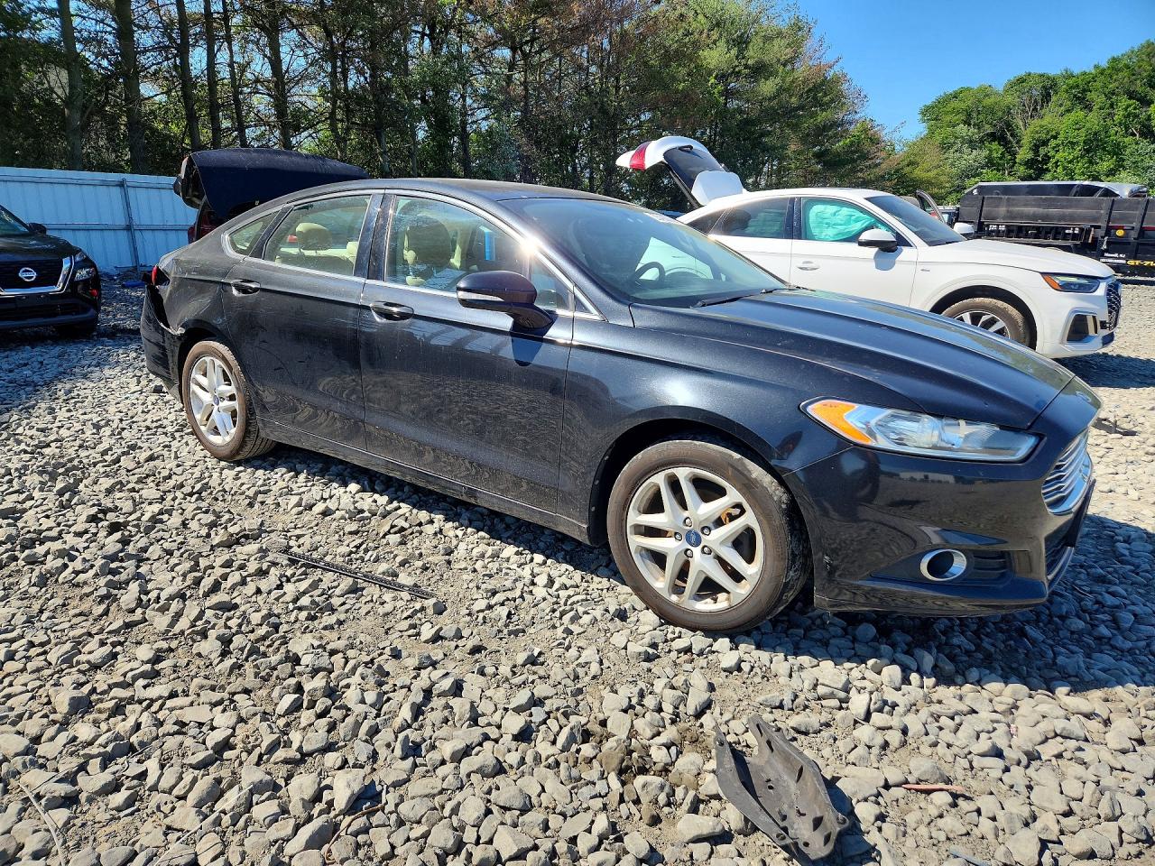 2013 Ford Fusion Se Серый vin: 3FA6P0HR1DR146184