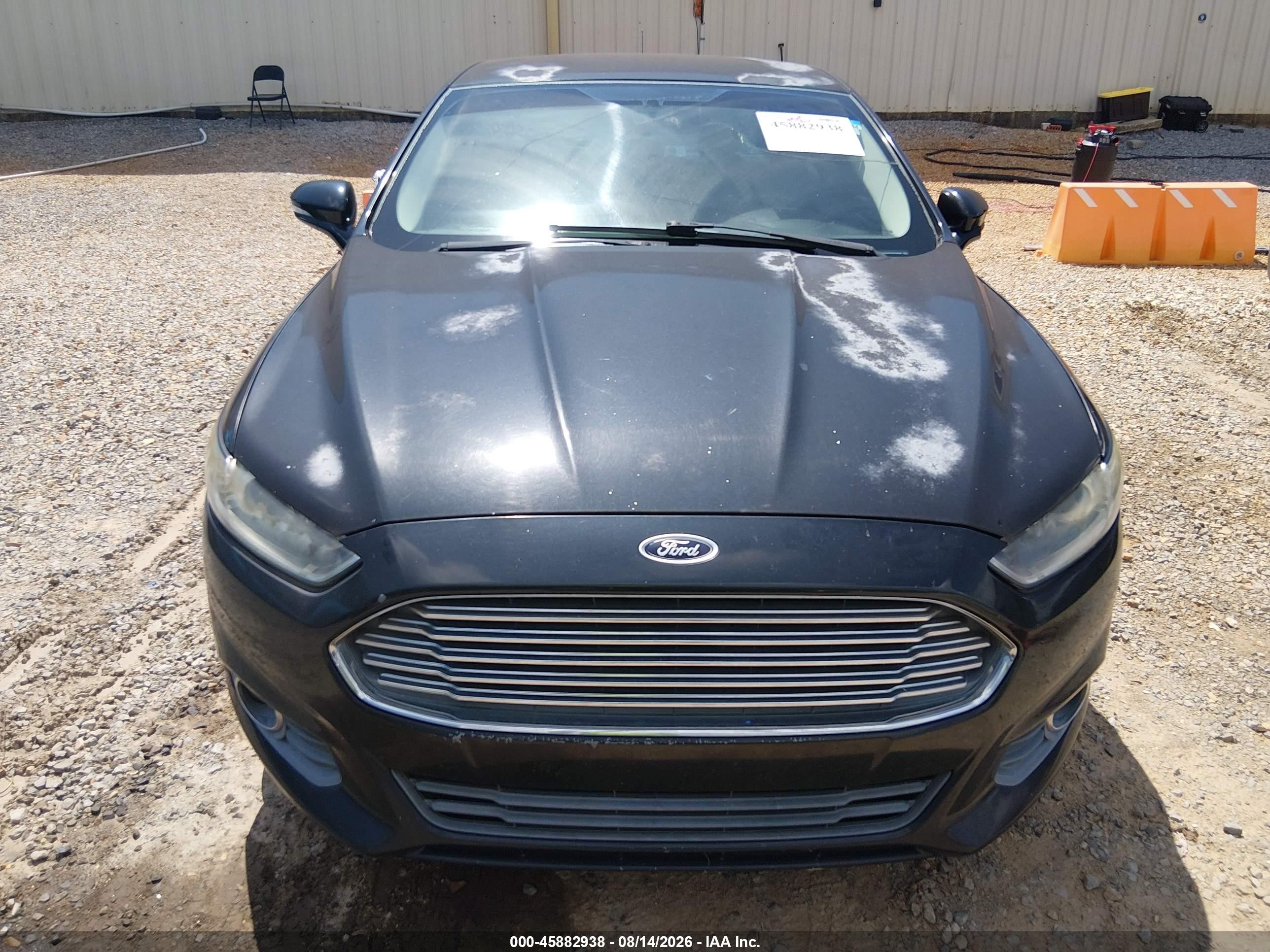 2013 Ford Fusion Se Black vin: 3FA6P0HR1DR153264