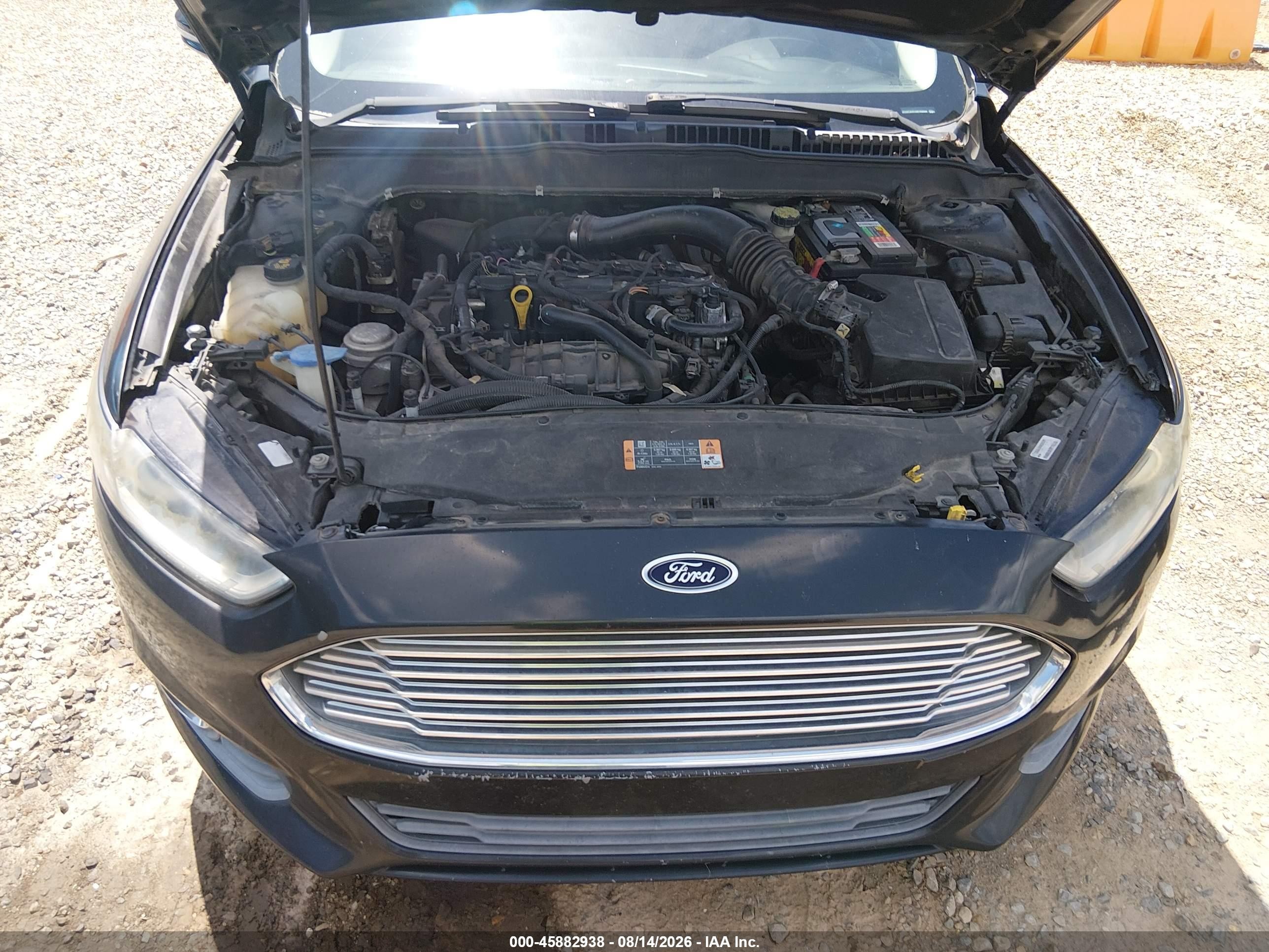 2013 Ford Fusion Se Black vin: 3FA6P0HR1DR153264