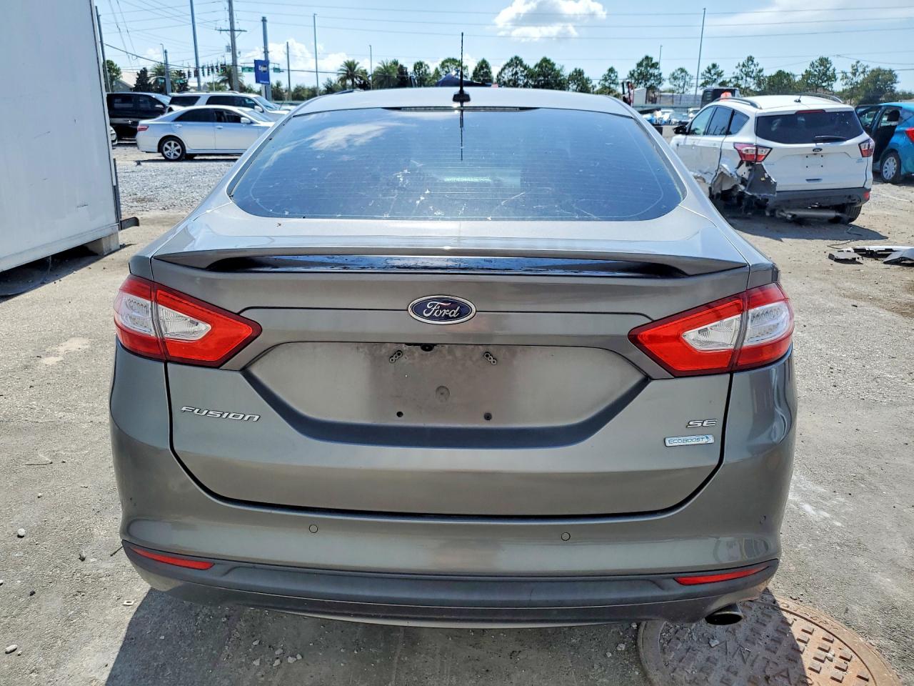 2013 Ford Fusion Se Серый vin: 3FA6P0HR1DR167682