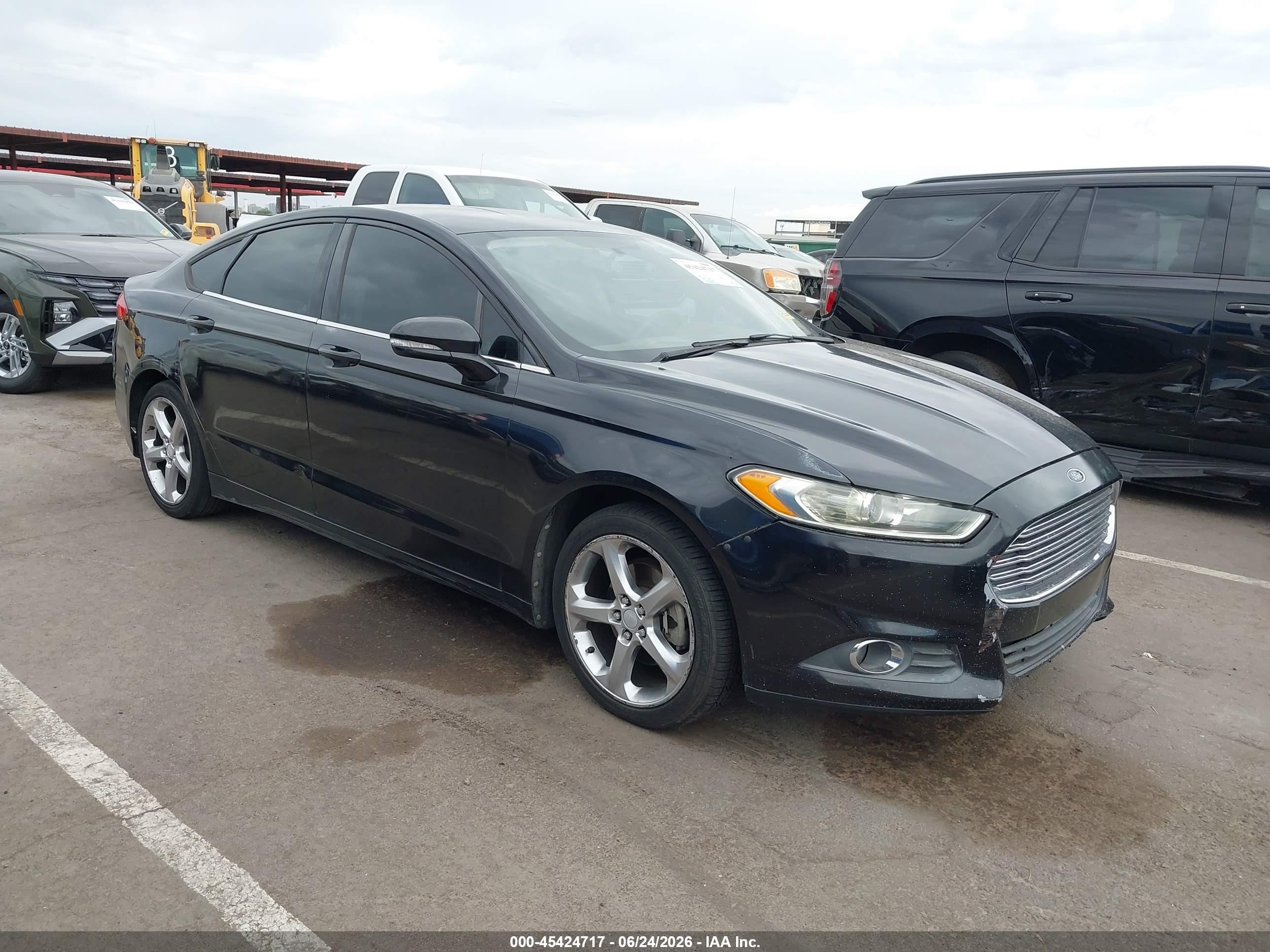 2013 Ford Fusion Se Черный vin: 3FA6P0HR1DR171733