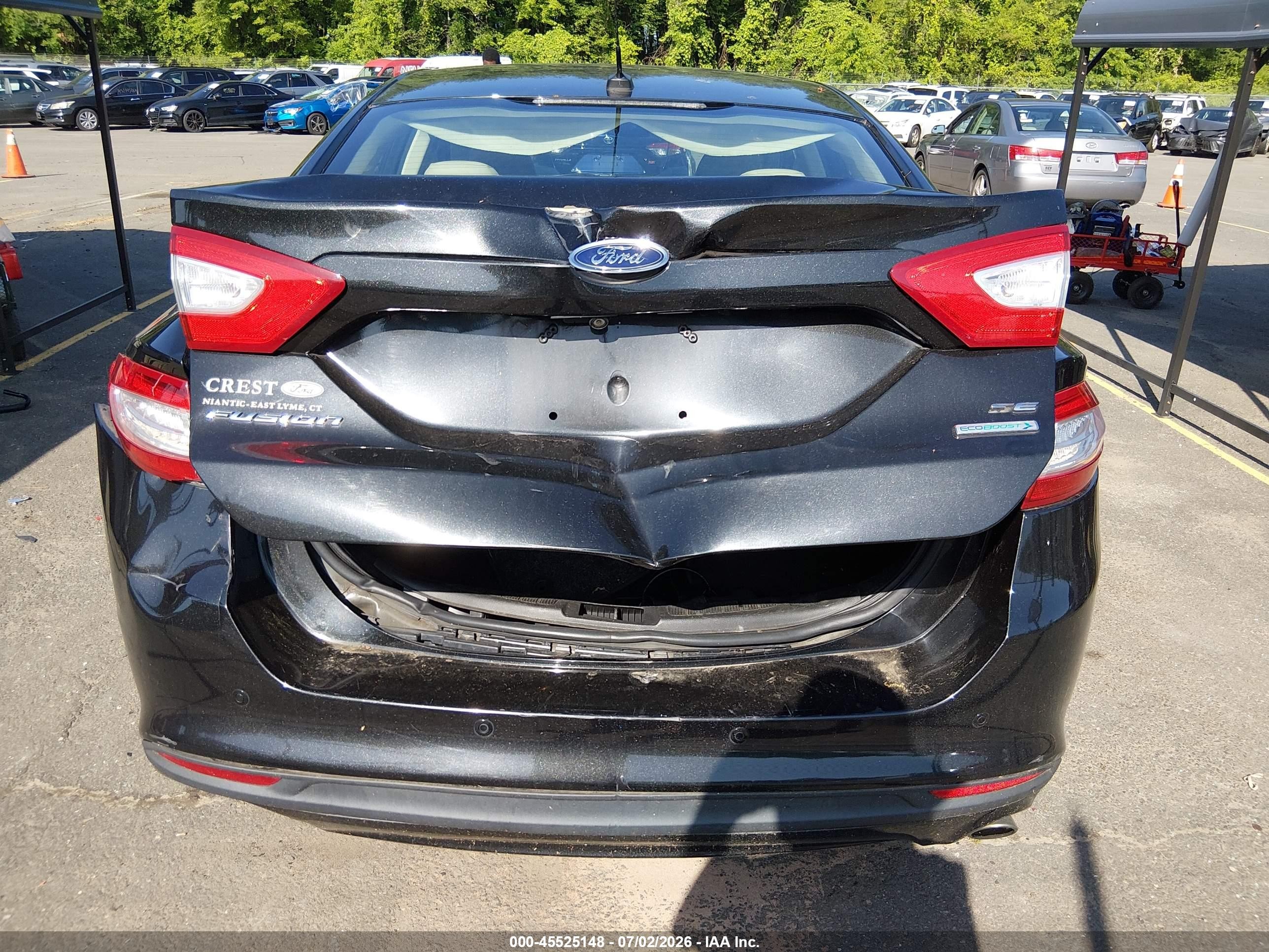 2013 Ford Fusion Se Black vin: 3FA6P0HR1DR196776