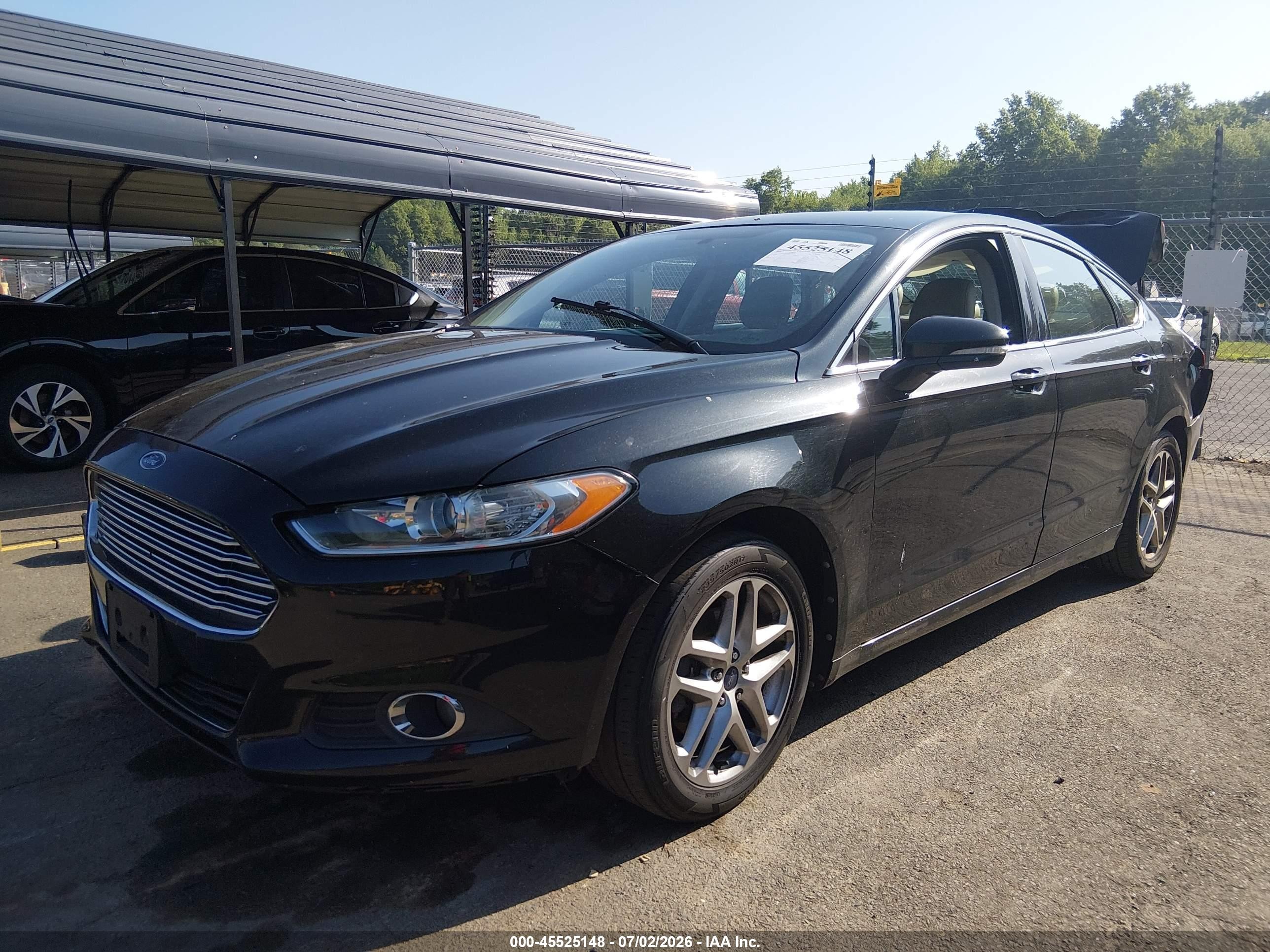 2013 Ford Fusion Se Black vin: 3FA6P0HR1DR196776