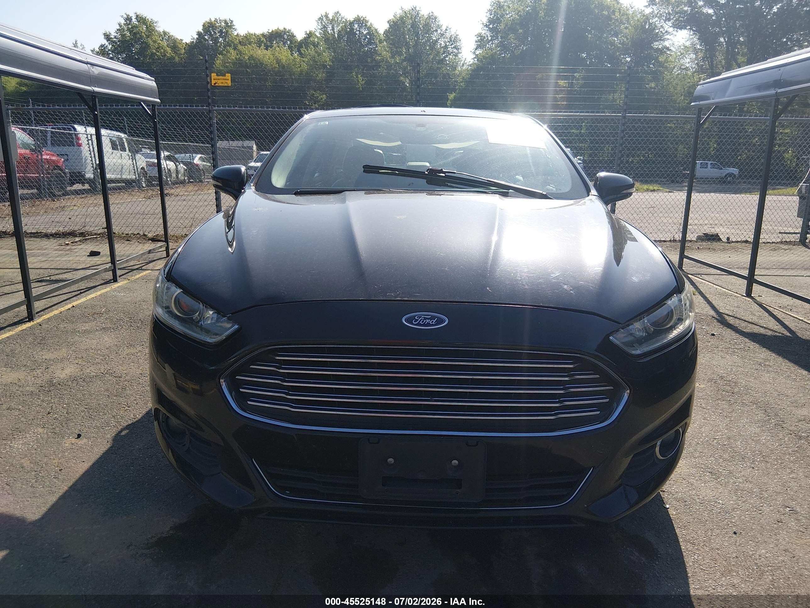 2013 Ford Fusion Se Black vin: 3FA6P0HR1DR196776