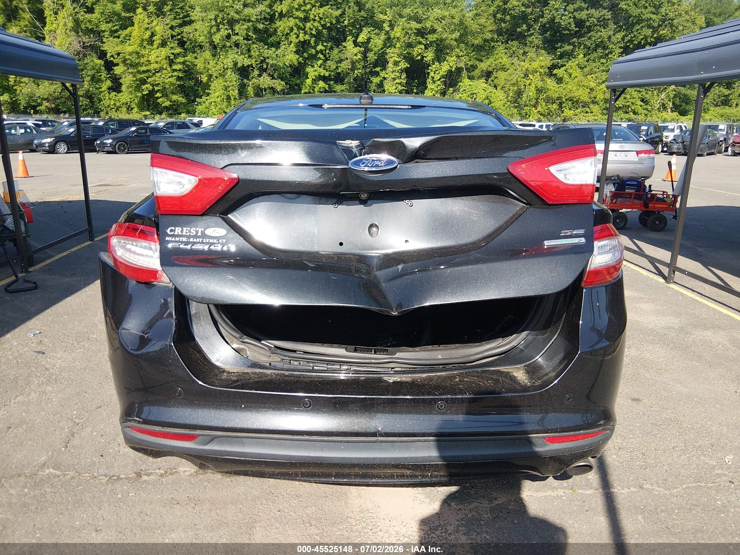 2013 Ford Fusion Se Black vin: 3FA6P0HR1DR196776