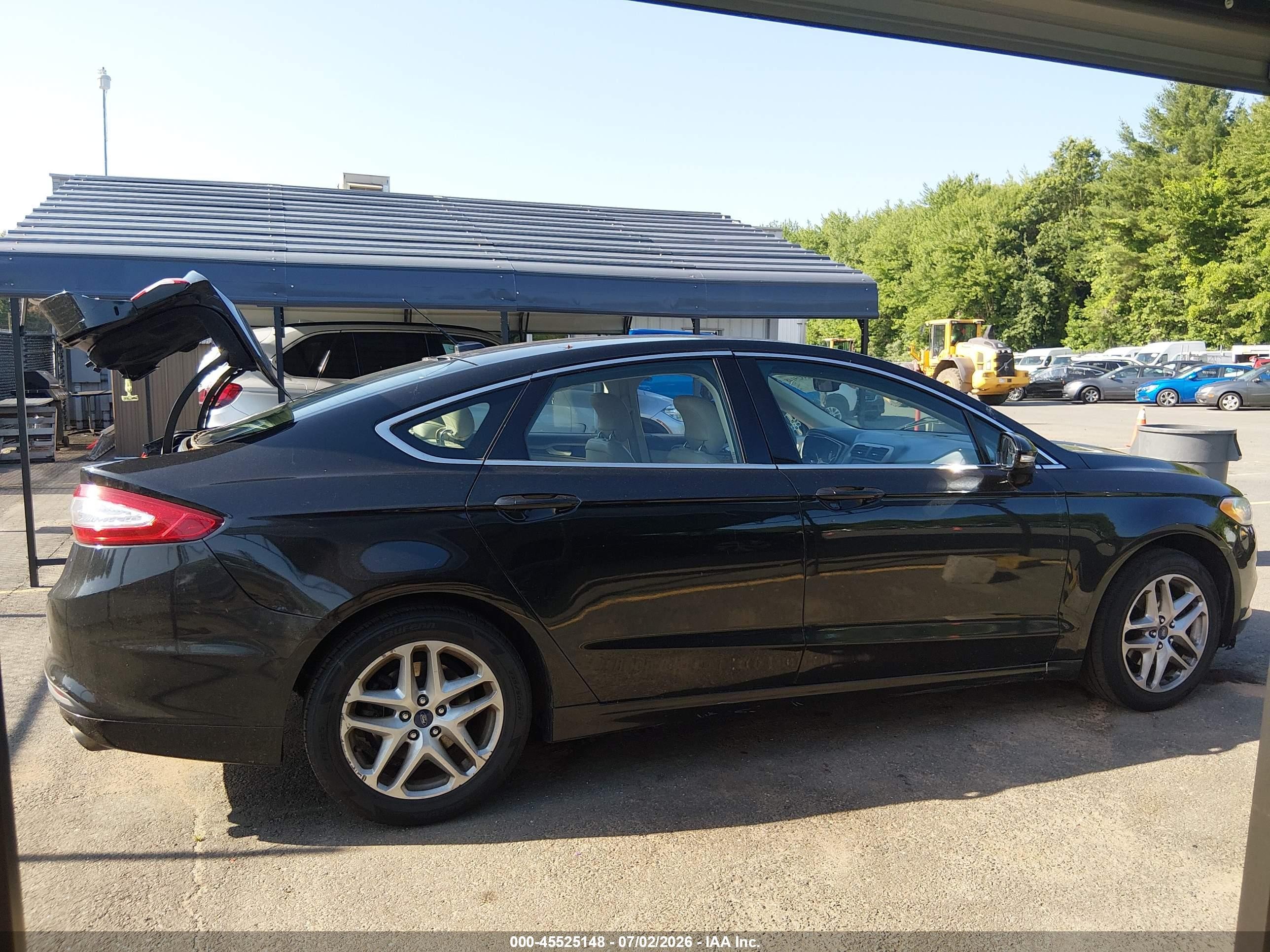 2013 Ford Fusion Se Black vin: 3FA6P0HR1DR196776