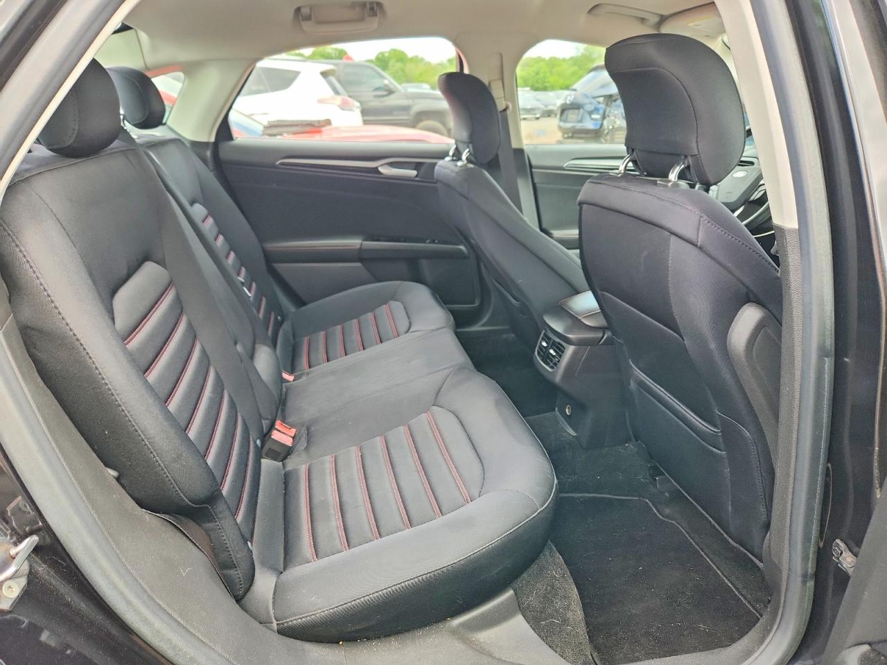 2013 Ford Fusion Se Black vin: 3FA6P0HR1DR224494