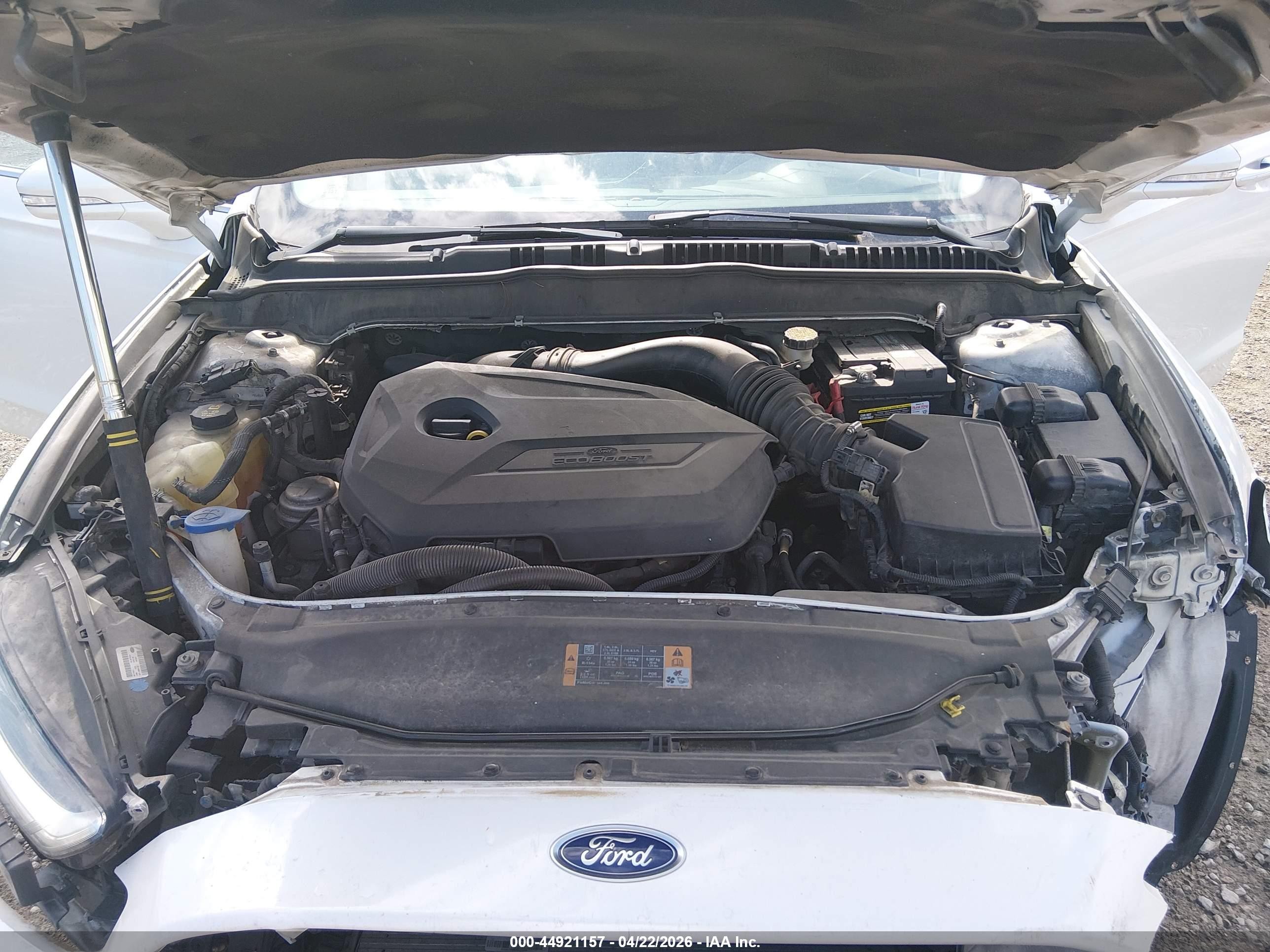 2013 Ford Fusion Se White vin: 3FA6P0HR1DR226018