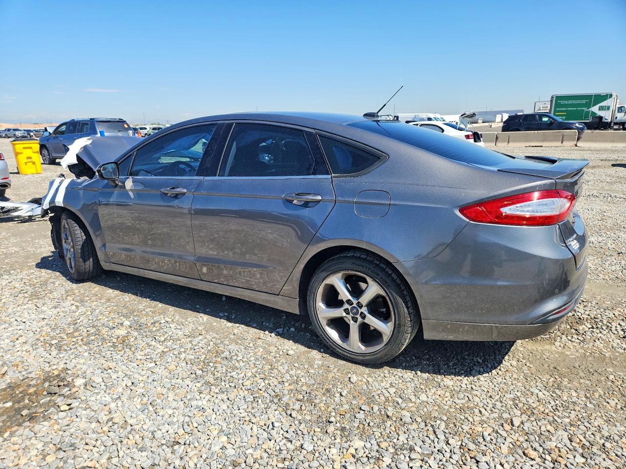 2013 Ford Fusion Se Серый vin: 3FA6P0HR1DR260816
