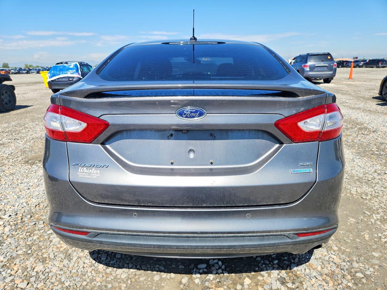 2013 Ford Fusion Se Серый vin: 3FA6P0HR1DR260816