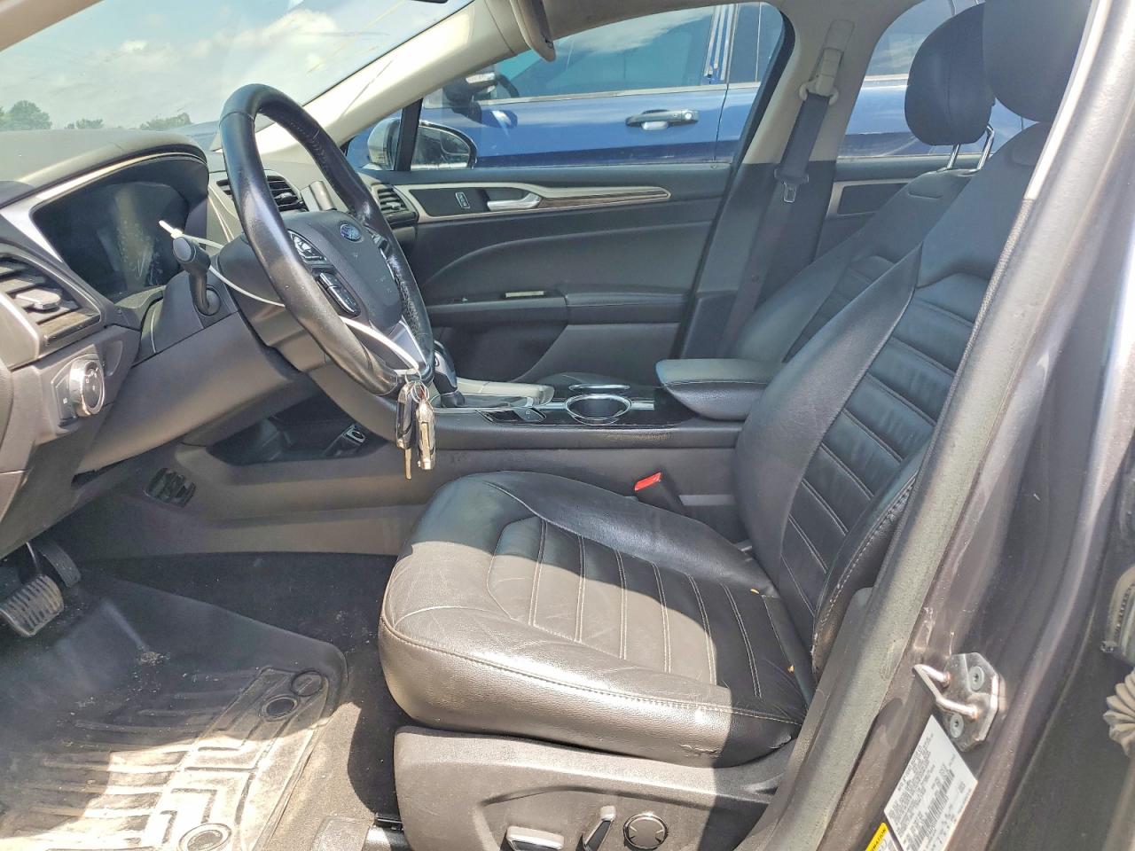 2013 Ford Fusion Se Gray vin: 3FA6P0HR1DR342383