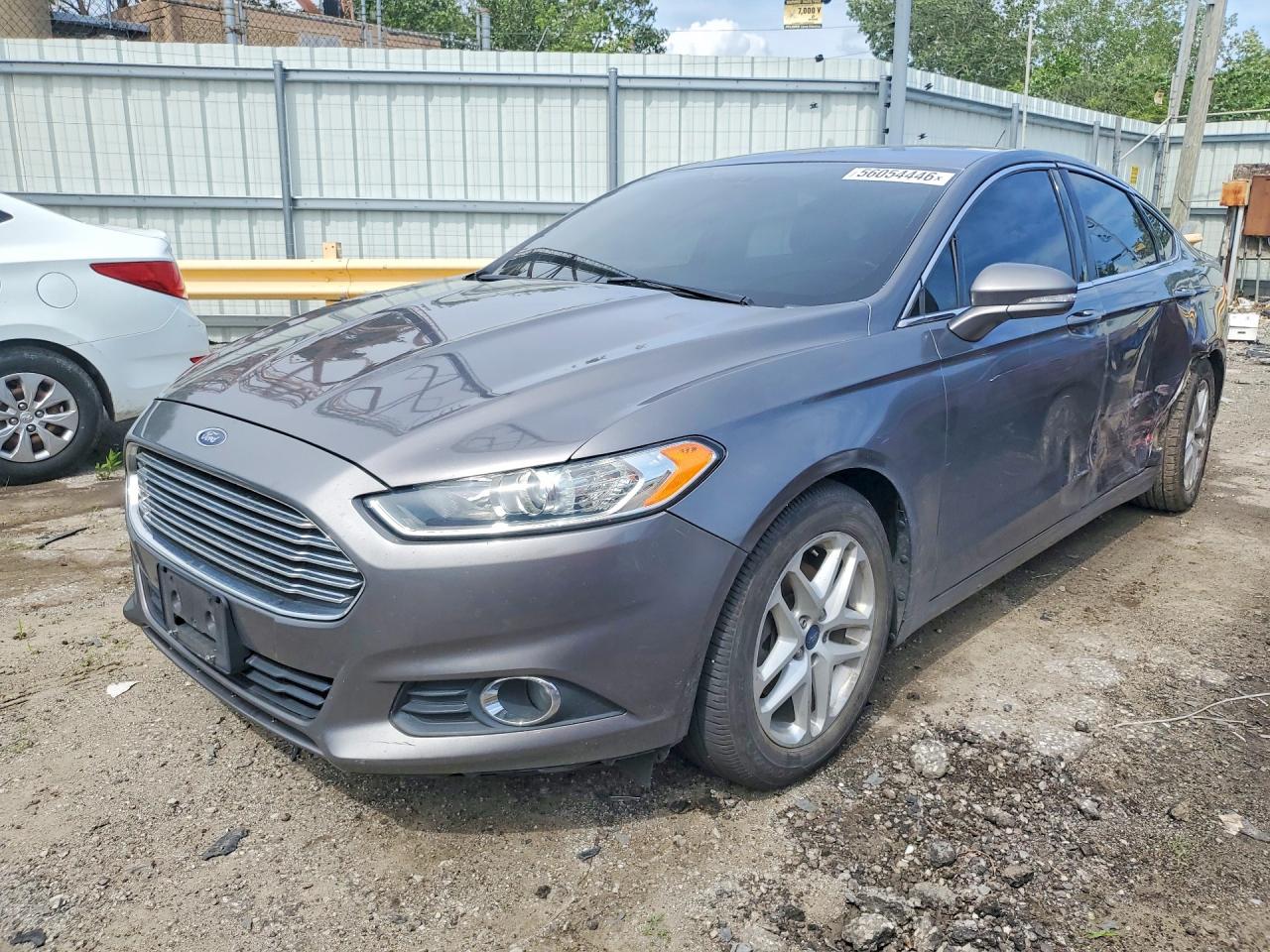 2013 Ford Fusion Se Gray vin: 3FA6P0HR1DR342383