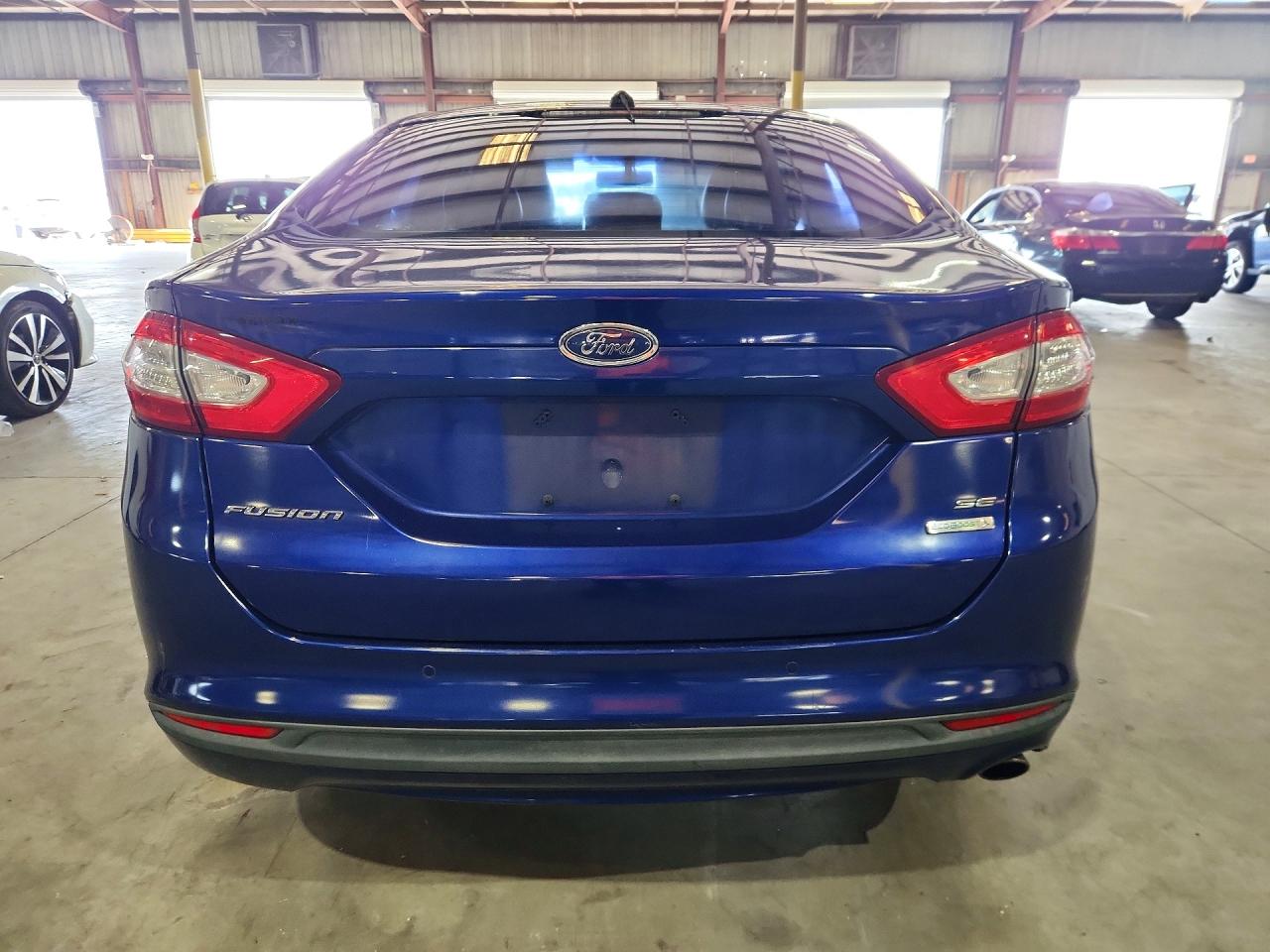 2013 Ford Fusion Se Blue vin: 3FA6P0HR1DR359698