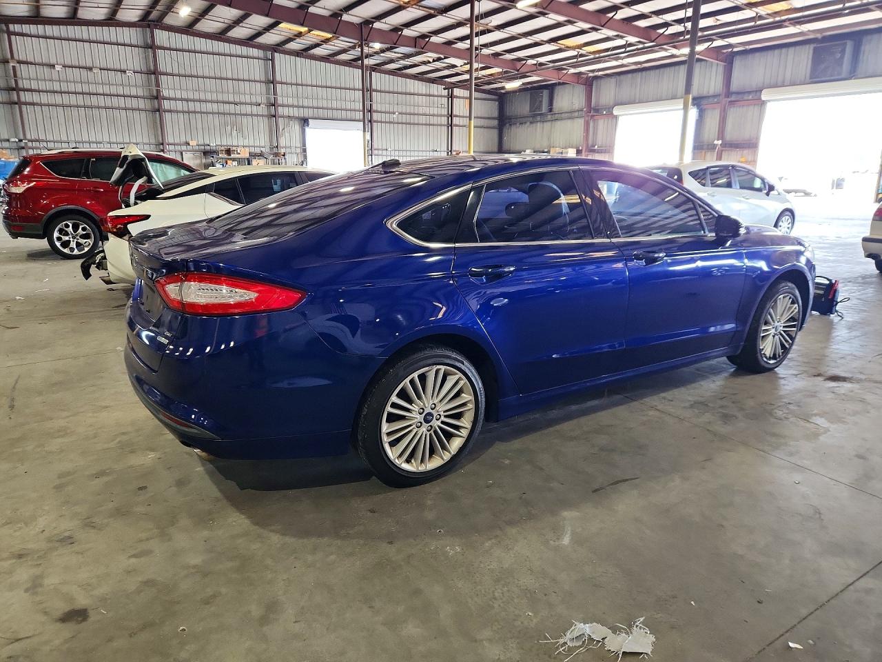 2013 Ford Fusion Se Blue vin: 3FA6P0HR1DR359698