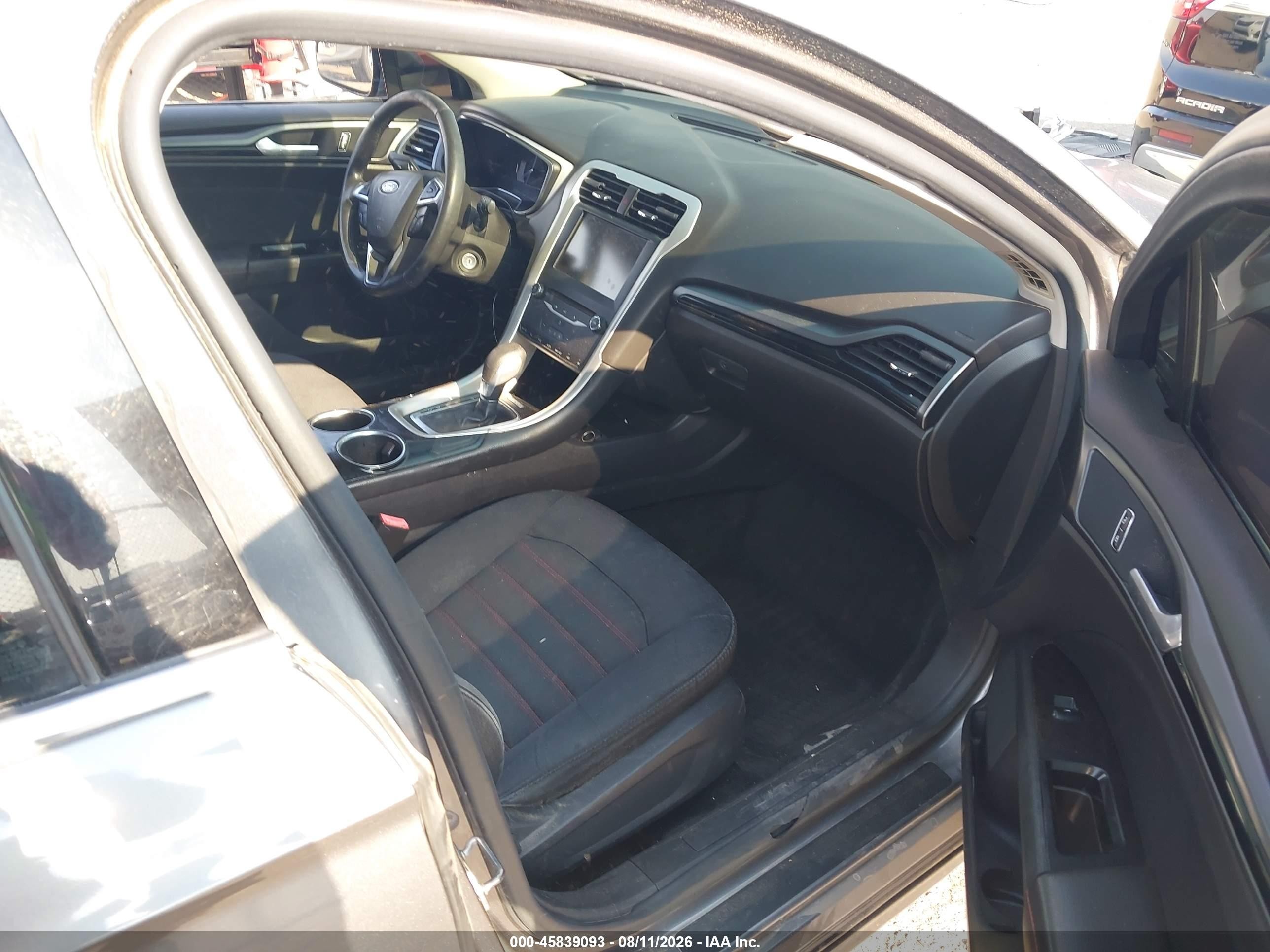 2013 Ford Fusion Se Черный vin: 3FA6P0HR1DR370913