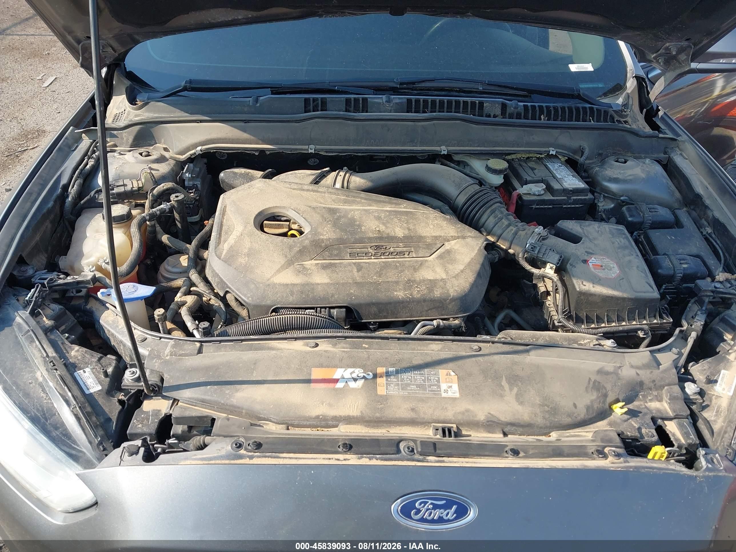 2013 Ford Fusion Se Черный vin: 3FA6P0HR1DR370913