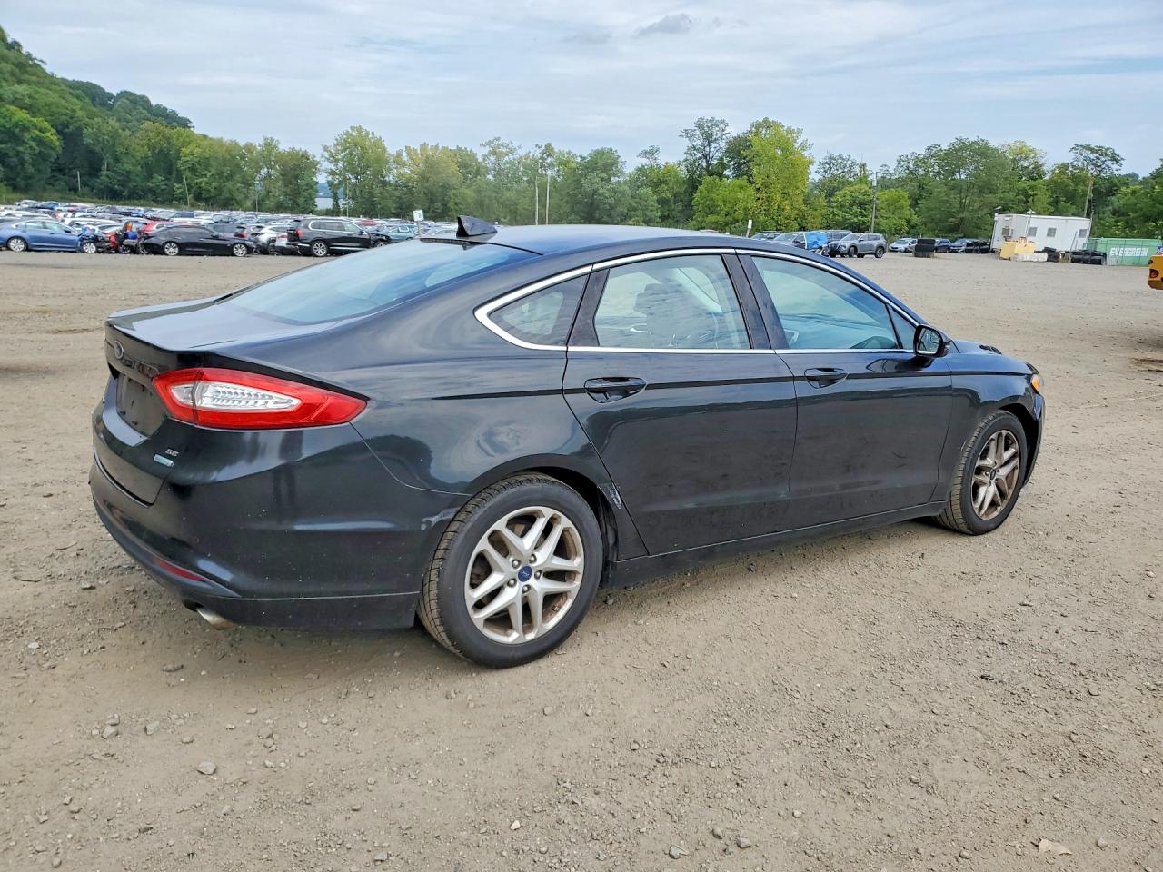 2013 Ford Fusion Se Black vin: 3FA6P0HR1DR374508