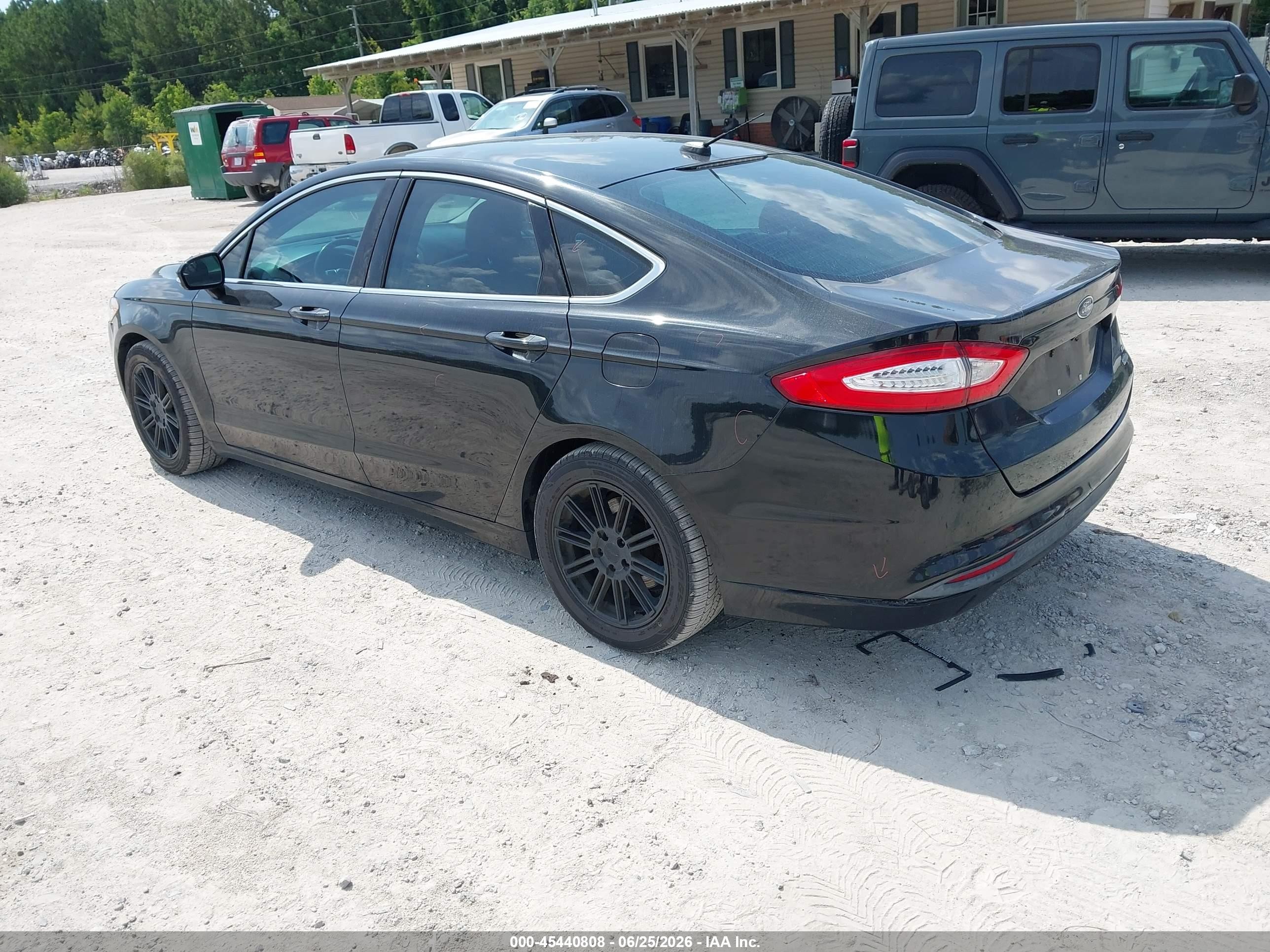 2013 Ford Fusion Se Black vin: 3FA6P0HR1DR379319