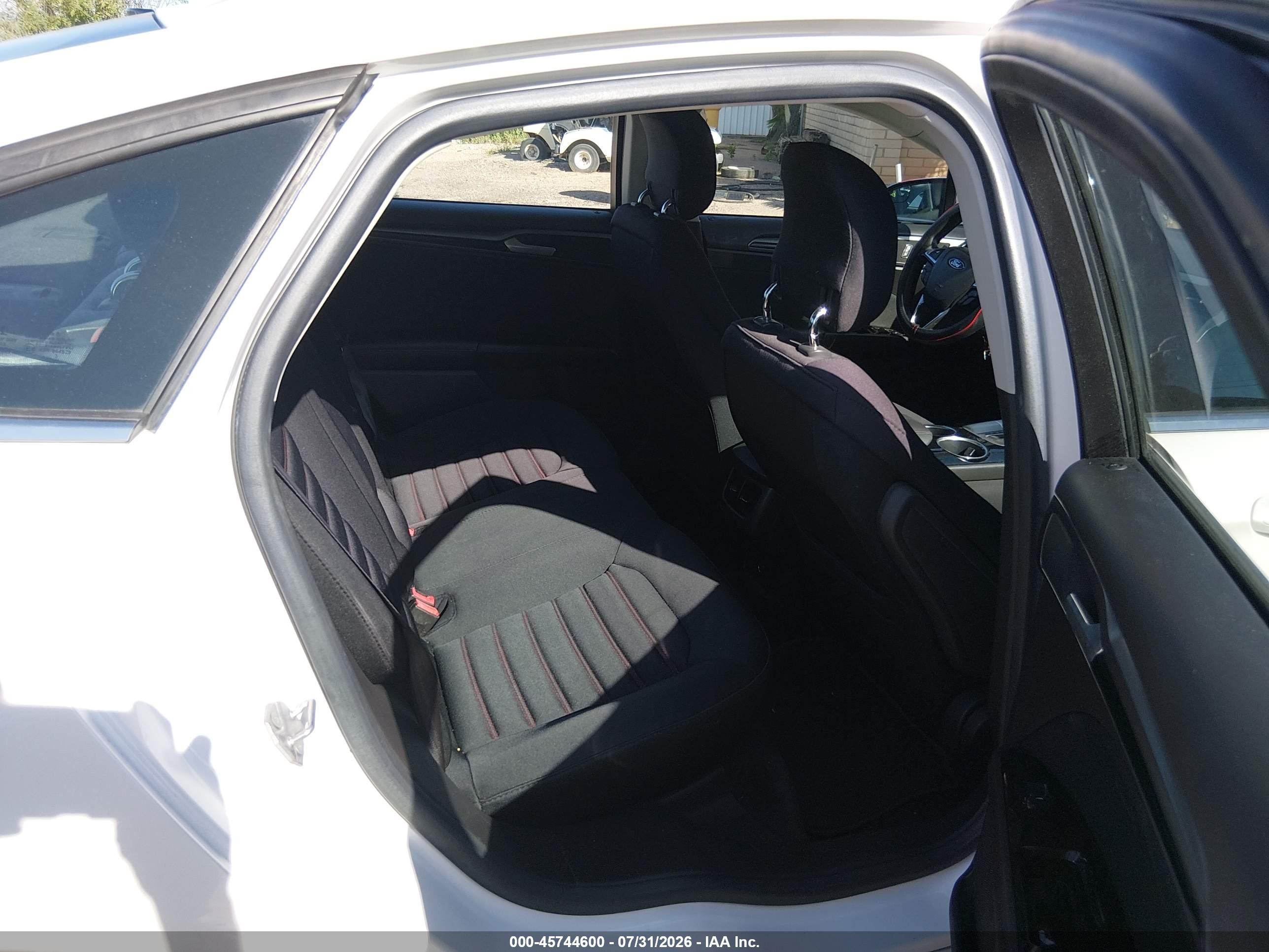 2013 Ford Fusion Se White vin: 3FA6P0HR1DR386383