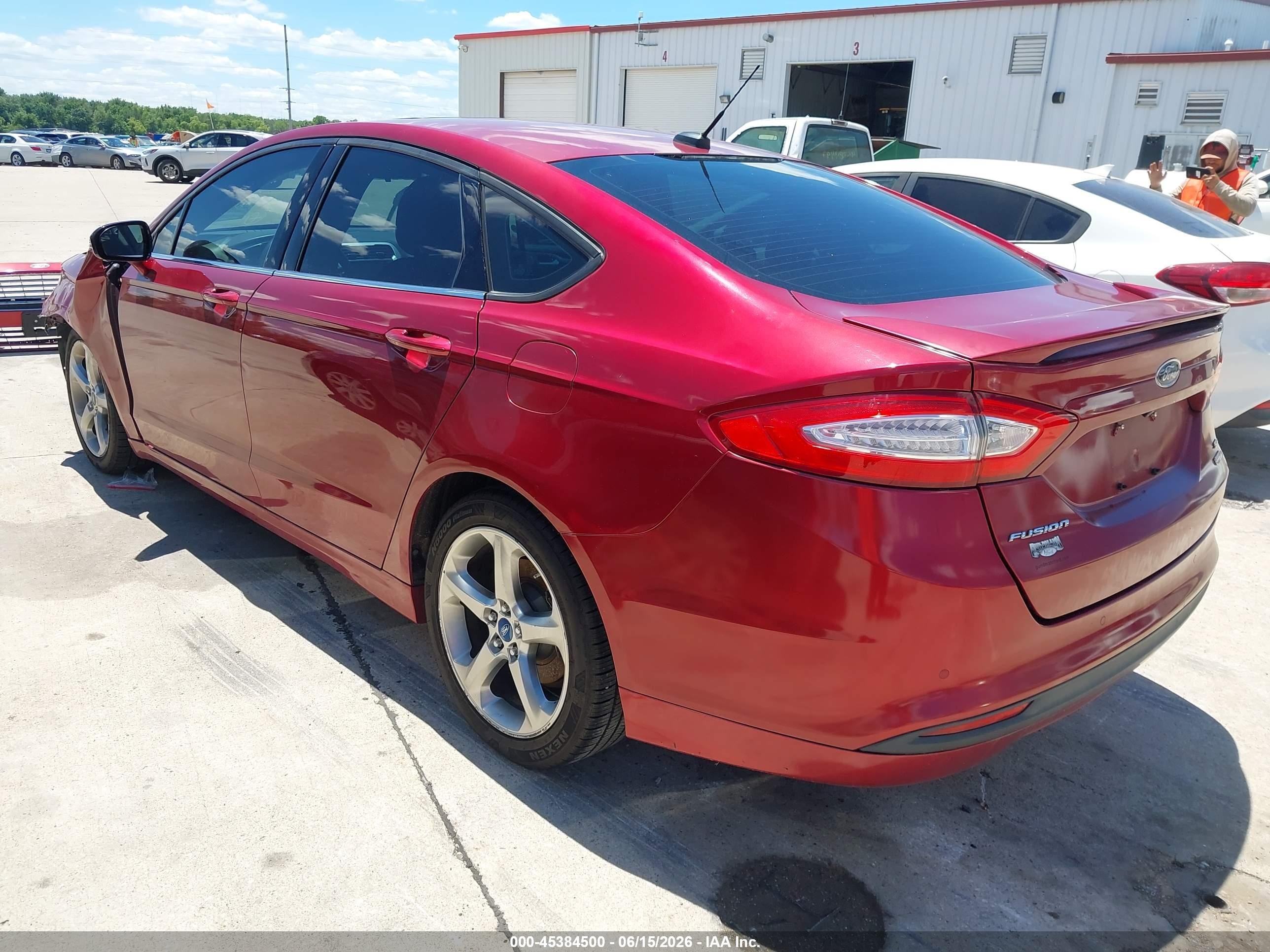 2013 Ford Fusion Se Red vin: 3FA6P0HR2DR119527