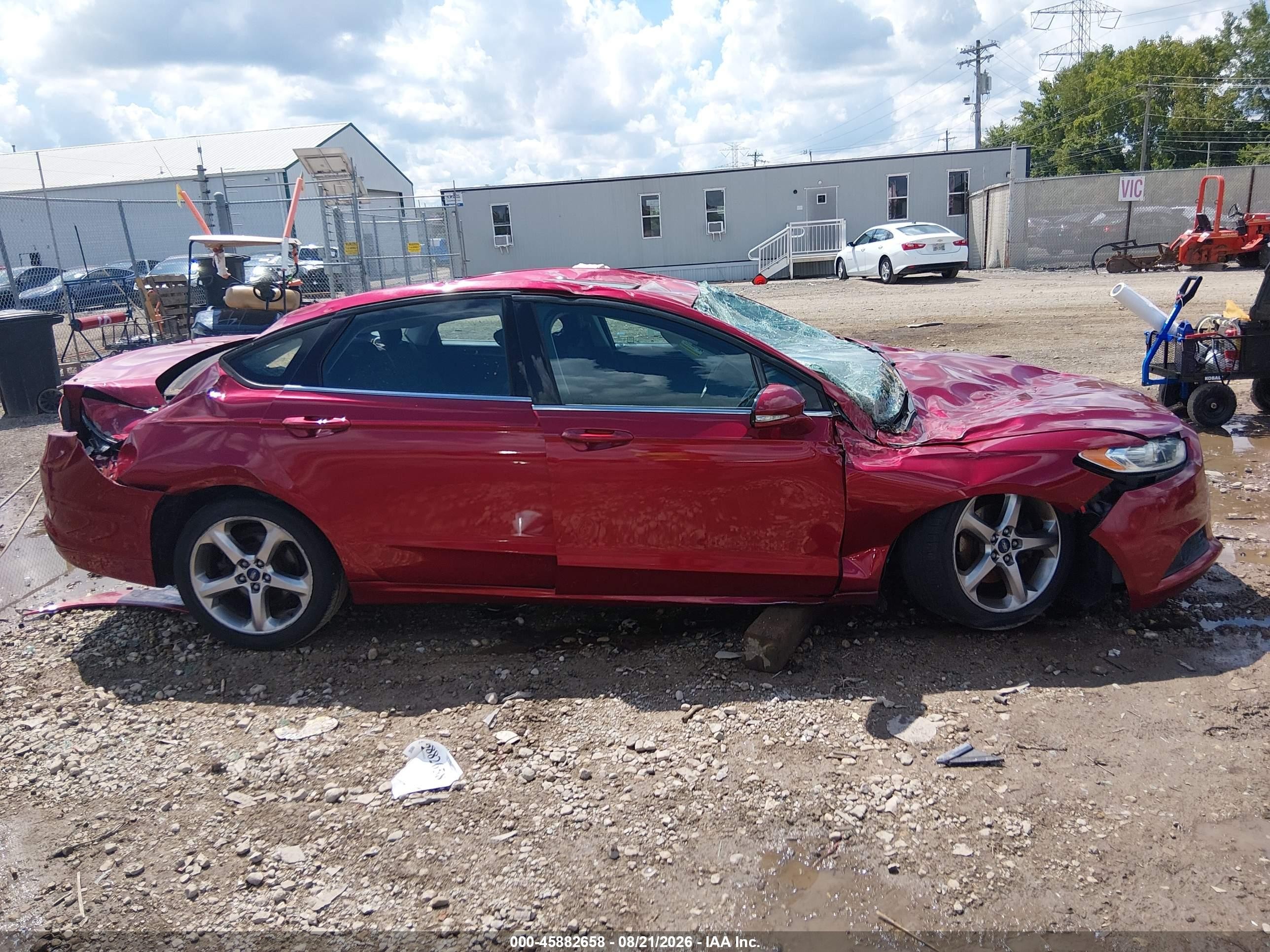 2013 Ford Fusion Se Red vin: 3FA6P0HR2DR139843