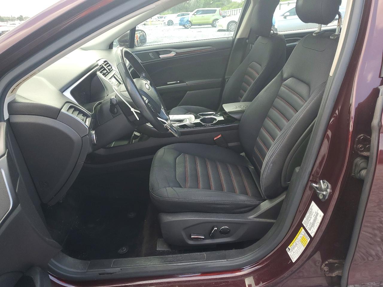 2013 Ford Fusion Se Burgundy vin: 3FA6P0HR2DR141169