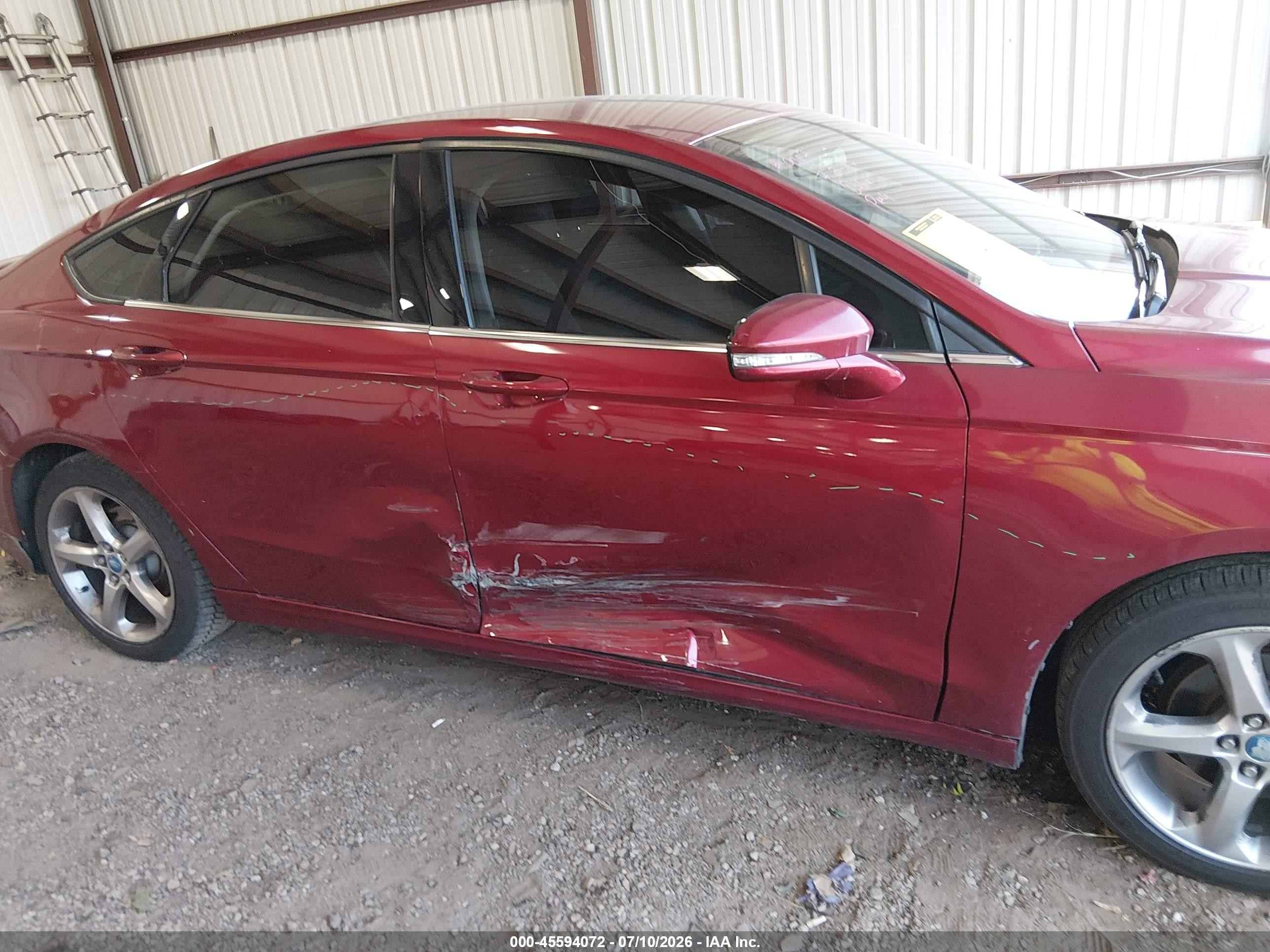 2013 Ford Fusion Se Red vin: 3FA6P0HR2DR148767