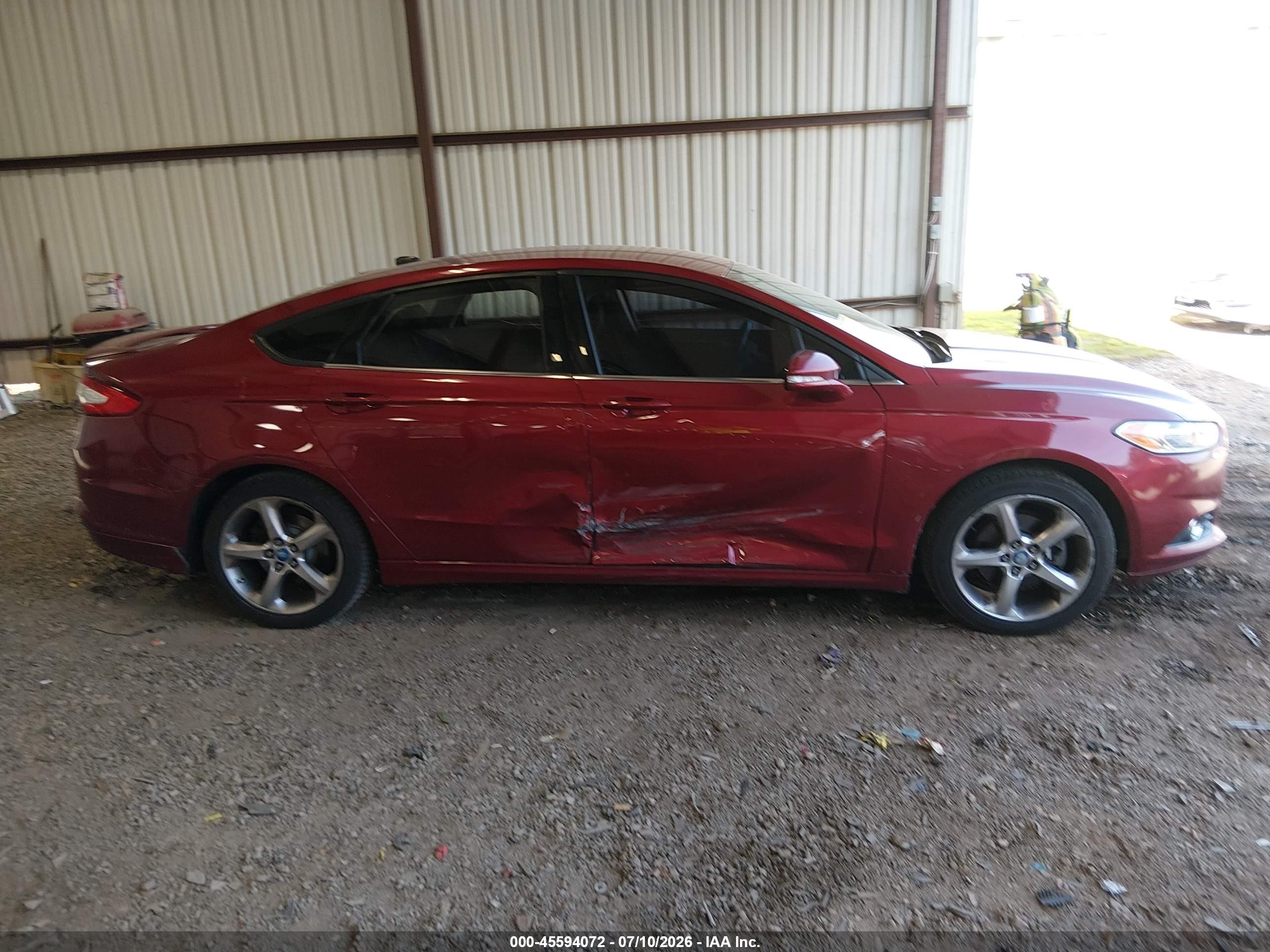 2013 Ford Fusion Se Red vin: 3FA6P0HR2DR148767