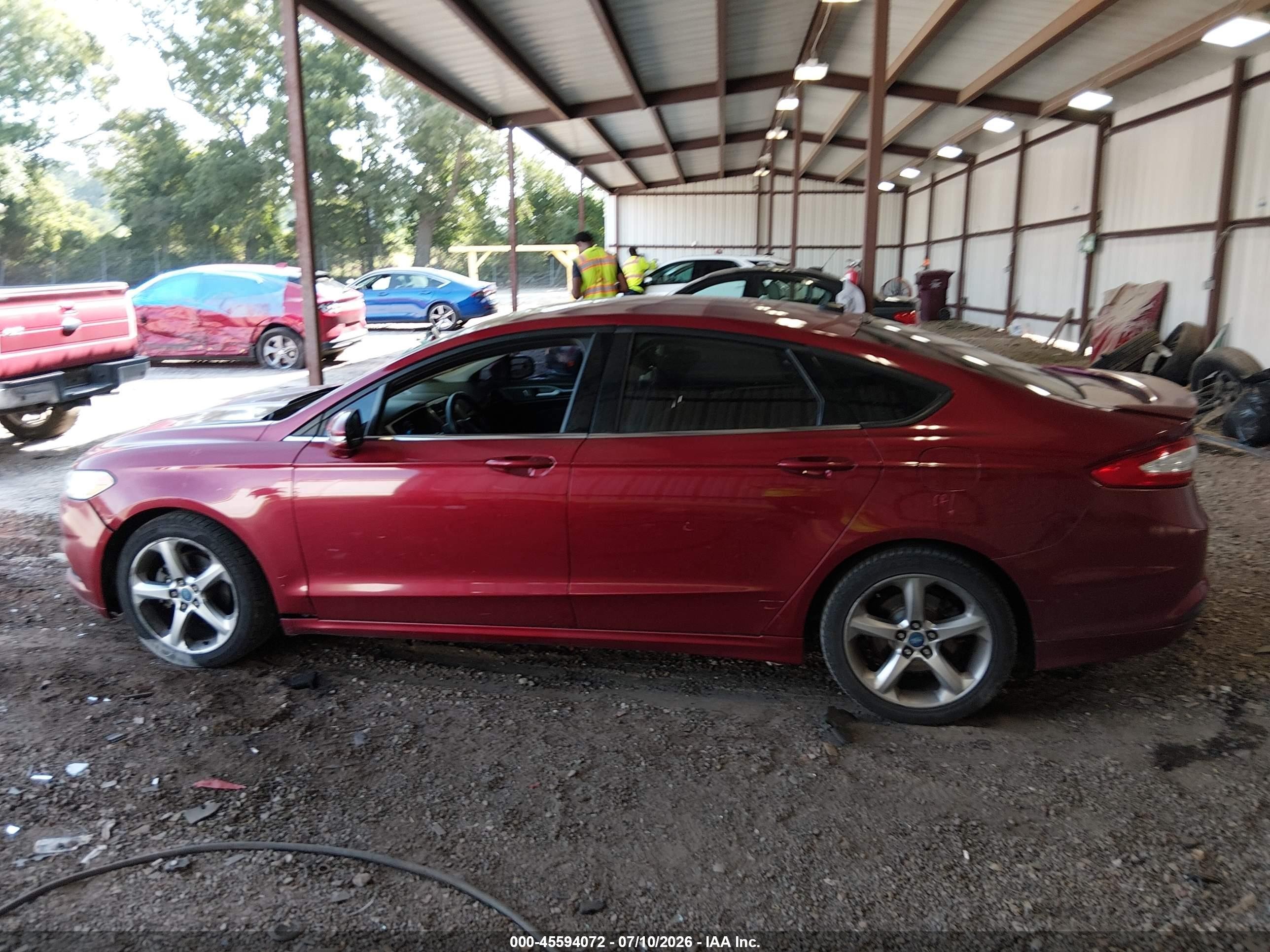 2013 Ford Fusion Se Red vin: 3FA6P0HR2DR148767