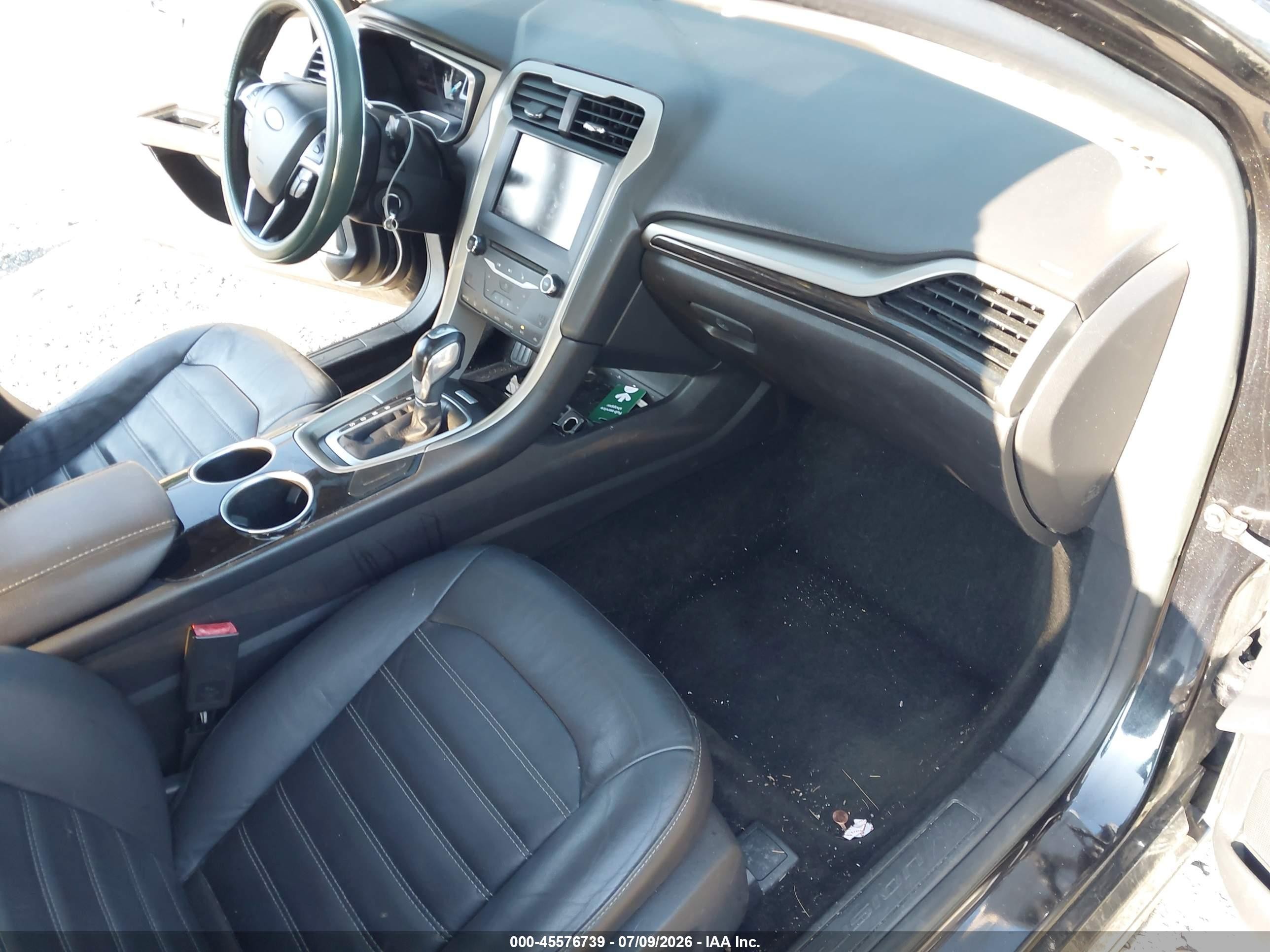 2013 Ford Fusion Se Black vin: 3FA6P0HR2DR180893