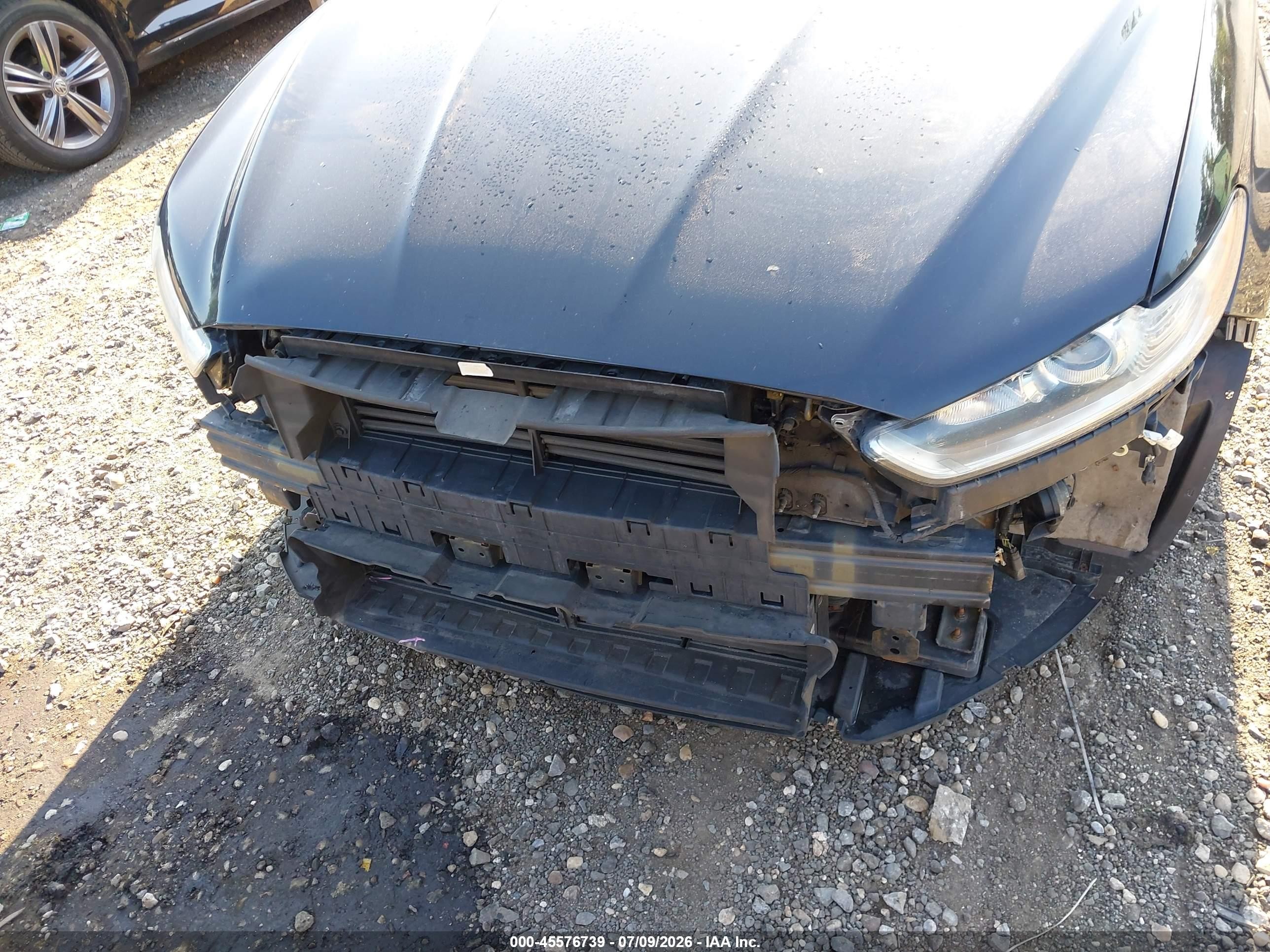 2013 Ford Fusion Se Black vin: 3FA6P0HR2DR180893