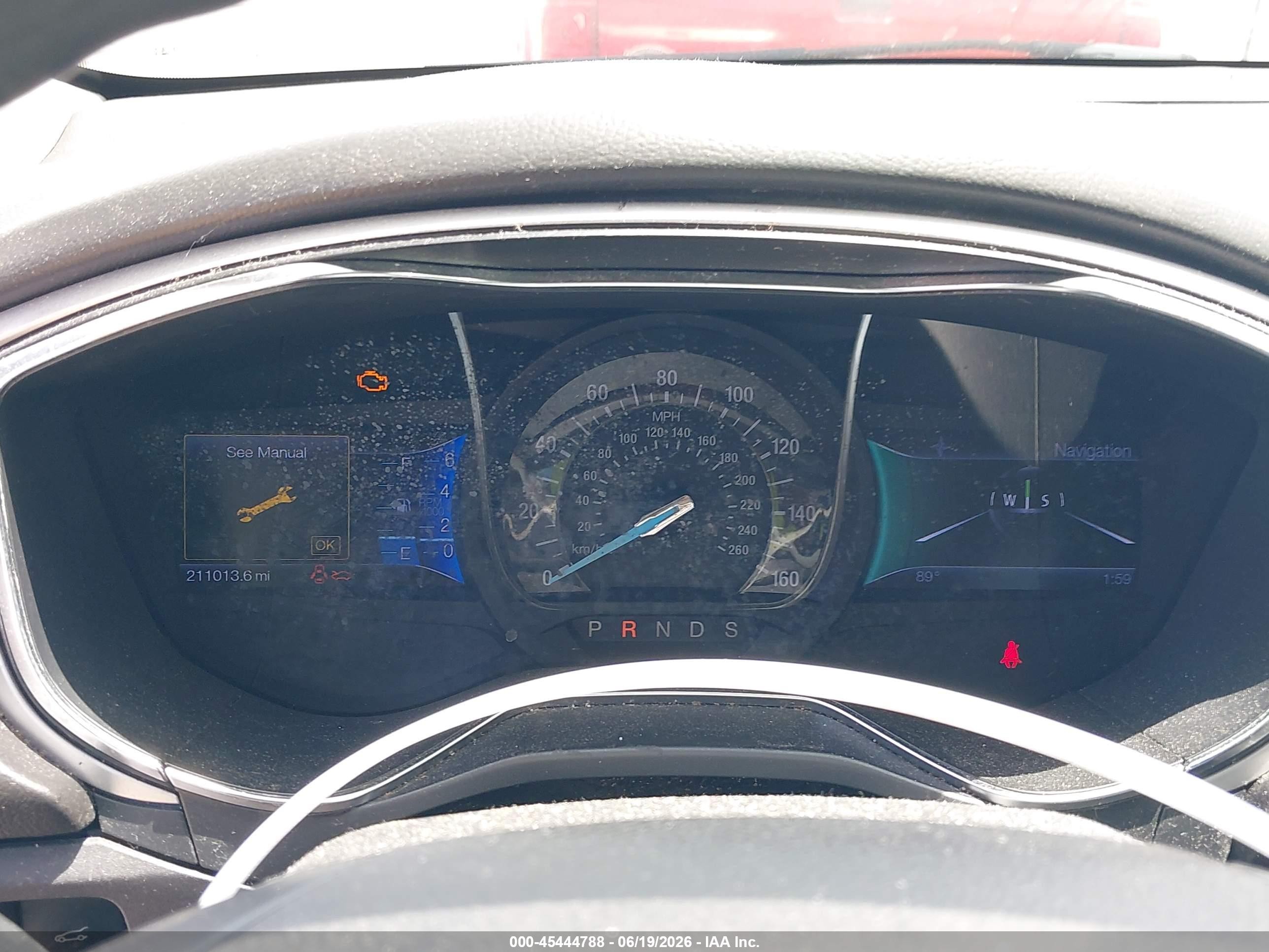 2013 Ford Fusion Se Silver vin: 3FA6P0HR2DR197516