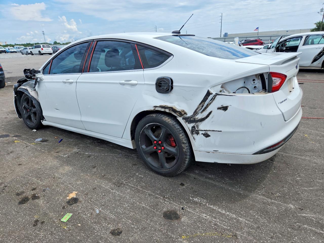 2013 Ford Fusion Se Белый vin: 3FA6P0HR2DR225363