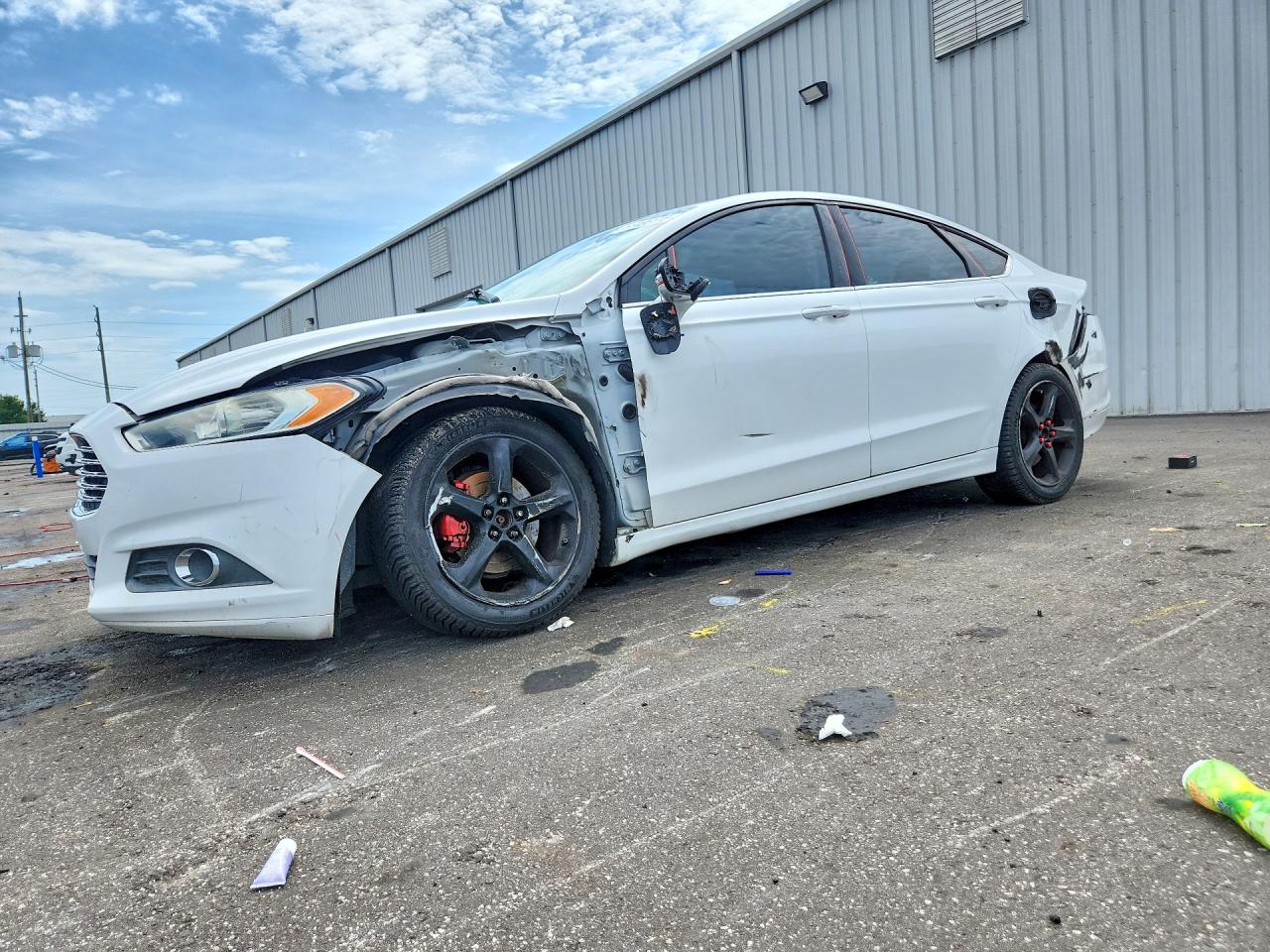 2013 Ford Fusion Se Белый vin: 3FA6P0HR2DR225363