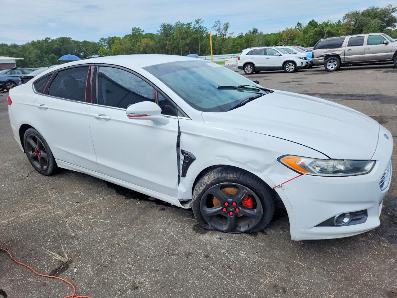 2013 Ford Fusion Se Белый vin: 3FA6P0HR2DR225363