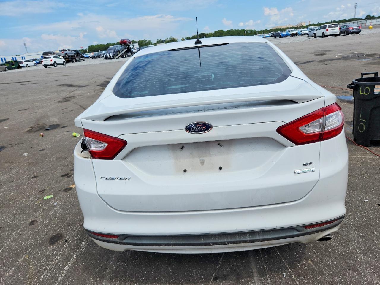 2013 Ford Fusion Se Белый vin: 3FA6P0HR2DR225363